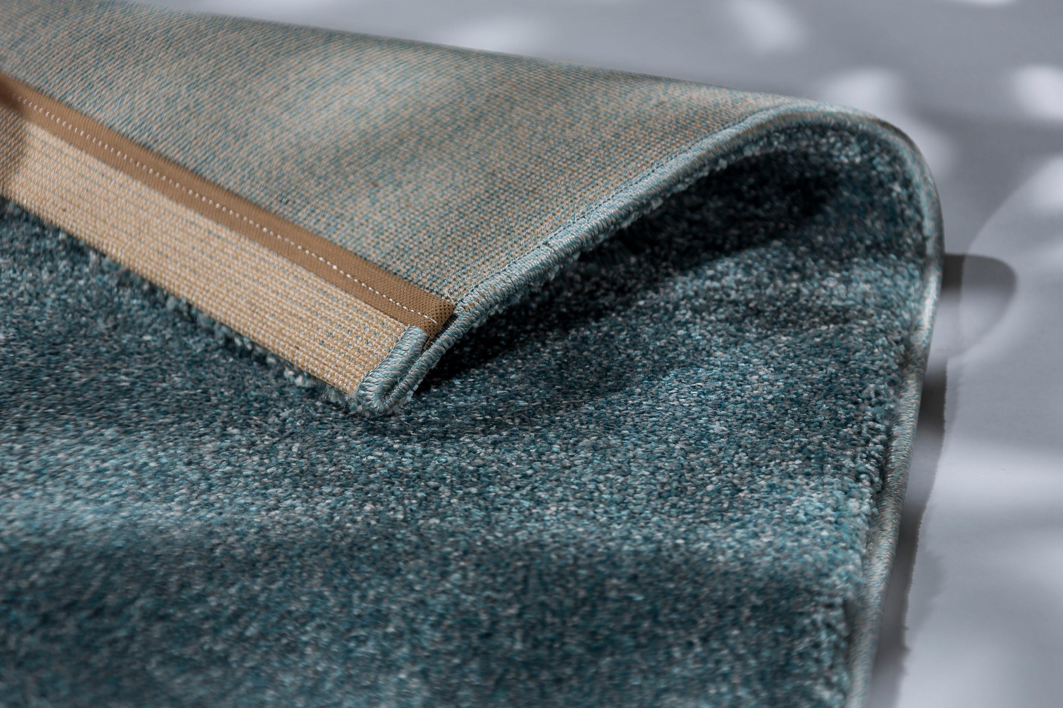 SCHÖNER WOHNEN-Kollektion Teppich Pure 190, rechteckig, Höhe: 21 mm, Wohnzimmer, Schlafzimmer, uni, leichter Glanz, robuster Kurzflor – Bild 4 von 5