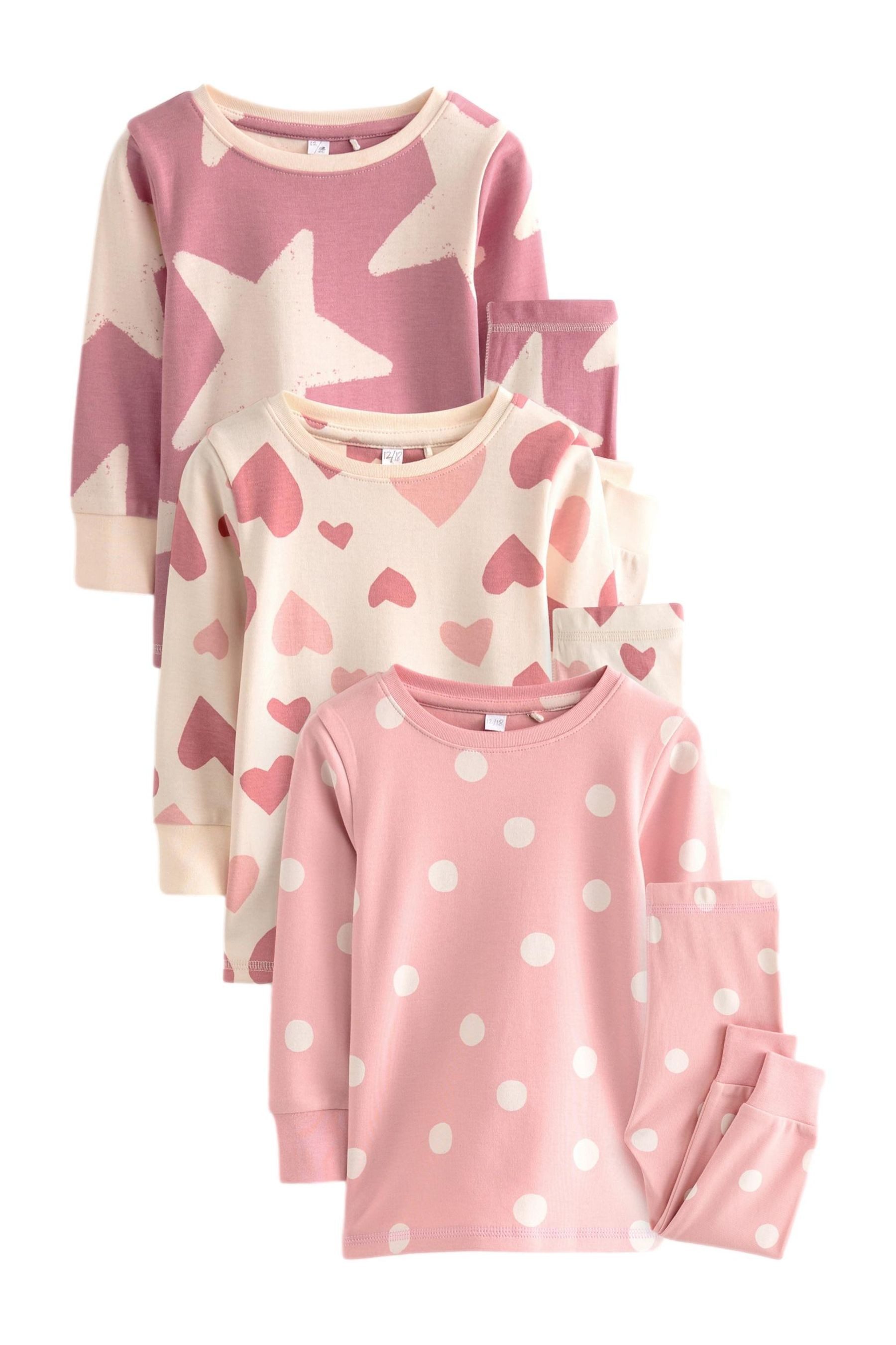 Next Pyjama Snuggle Schlafanzug im 3er-Pack, günstig online kaufen