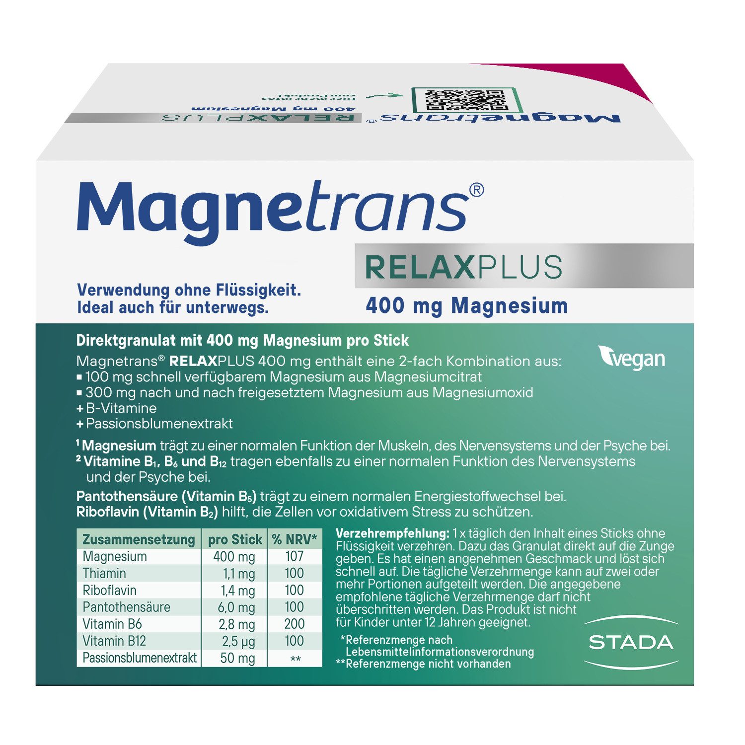 Magnetrans® RELAXPLUS Granulat, 150.0 g 0.0 ml