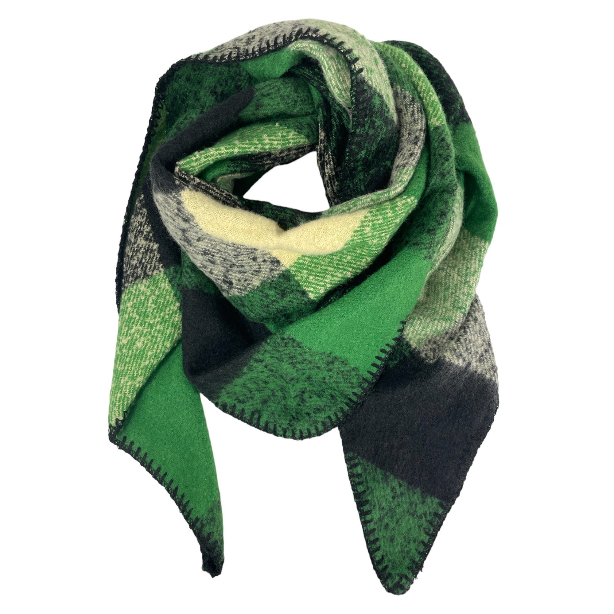 Taschen4life Schal großer Dreiecksschal kariert SW170, modische Tücher & Sc günstig online kaufen