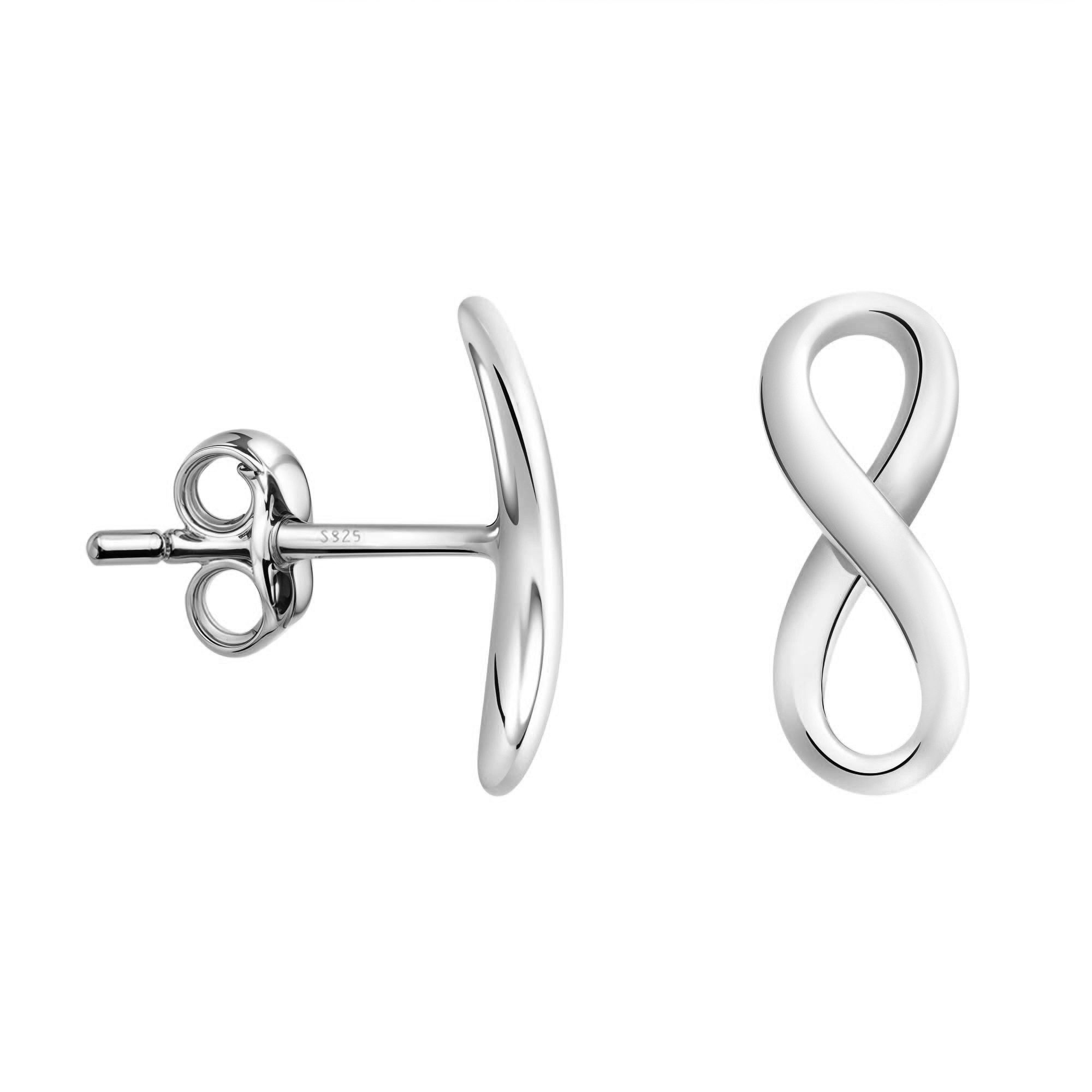 Sofia Milani Paar Ohrstecker Unendlich, 925 Silber Damen Schmuck - E0589 günstig online kaufen