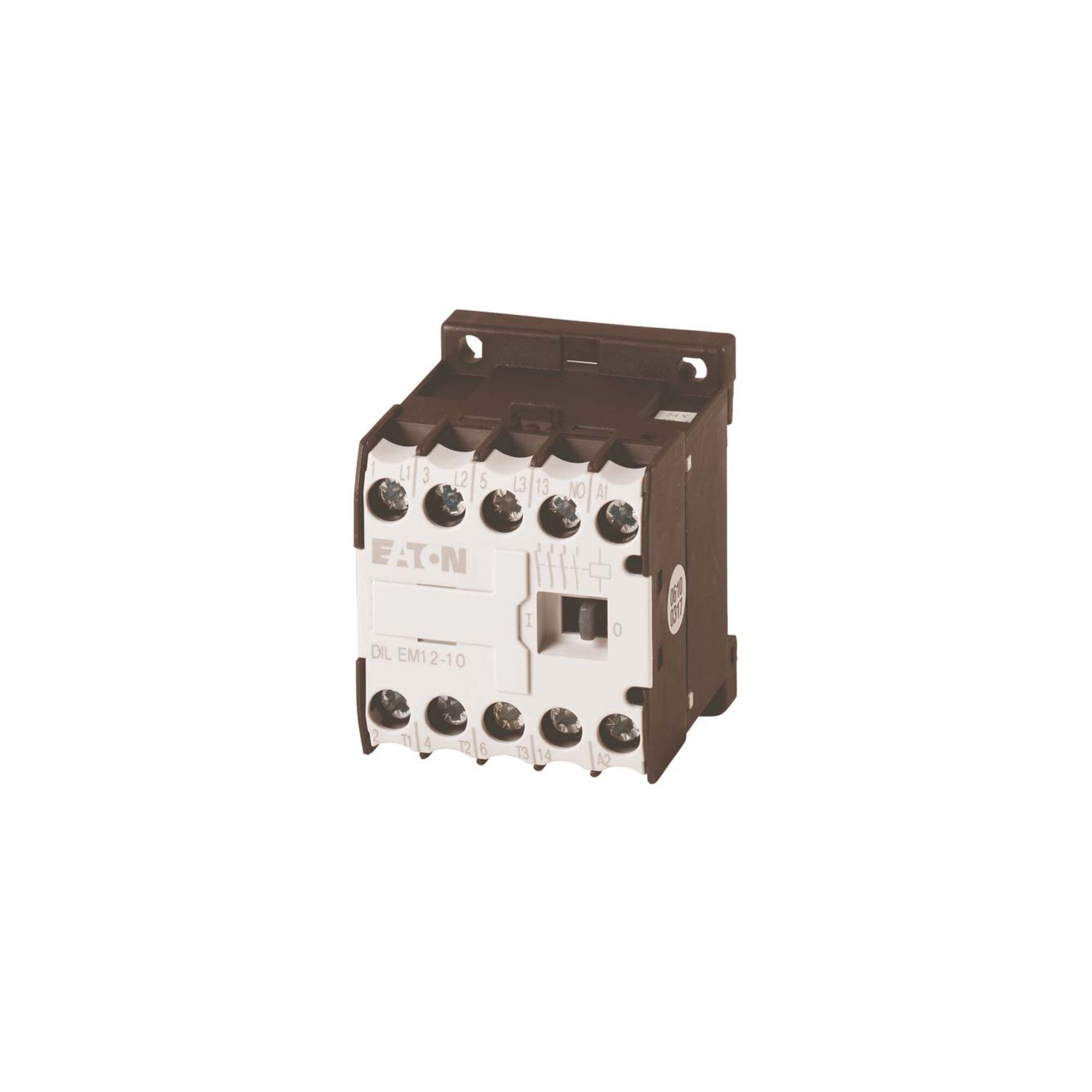 EATON Stromverteiler Eaton Leistungsschütz AC-3/400V:5,5kW 3p DILEM12-10-G(24VDC)