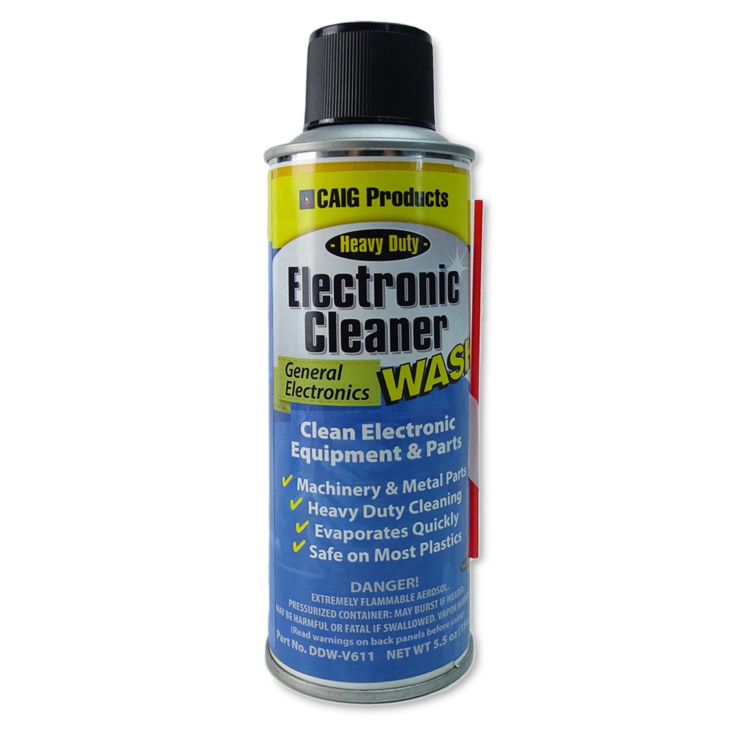 Caig Feinmechaniköl Caig DeoxIT Kontaktreiniger Spray DDW-V611, 156 g, (Kontaktreiniger Spray, 1-St., Kontaktreiniger Spray), Kontaktreiniger Spray