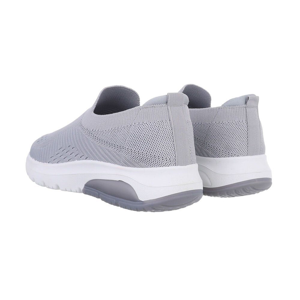 Coolwalk Herren Low-Top Freizeit Sneaker Flach Sneakers in Grau