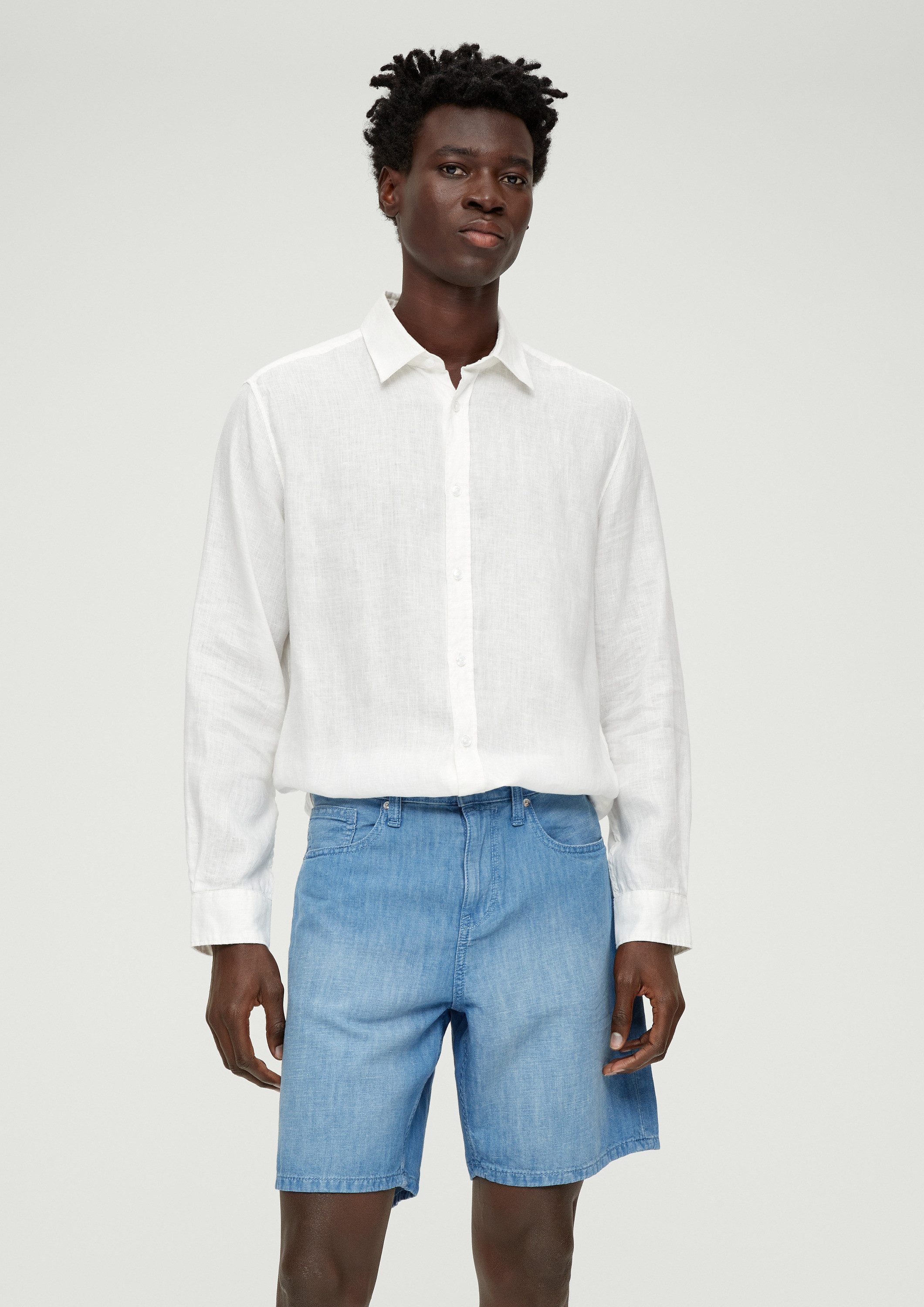 s.Oliver Джинсиshorts Джинси-Hose Джинси-Shorts / Relaxed Fit / High Rise