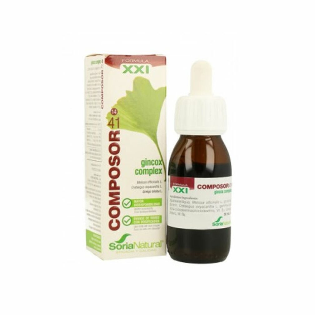 SORIA Massageöl Soria Composor 41 Gincox S.XXI 50ml