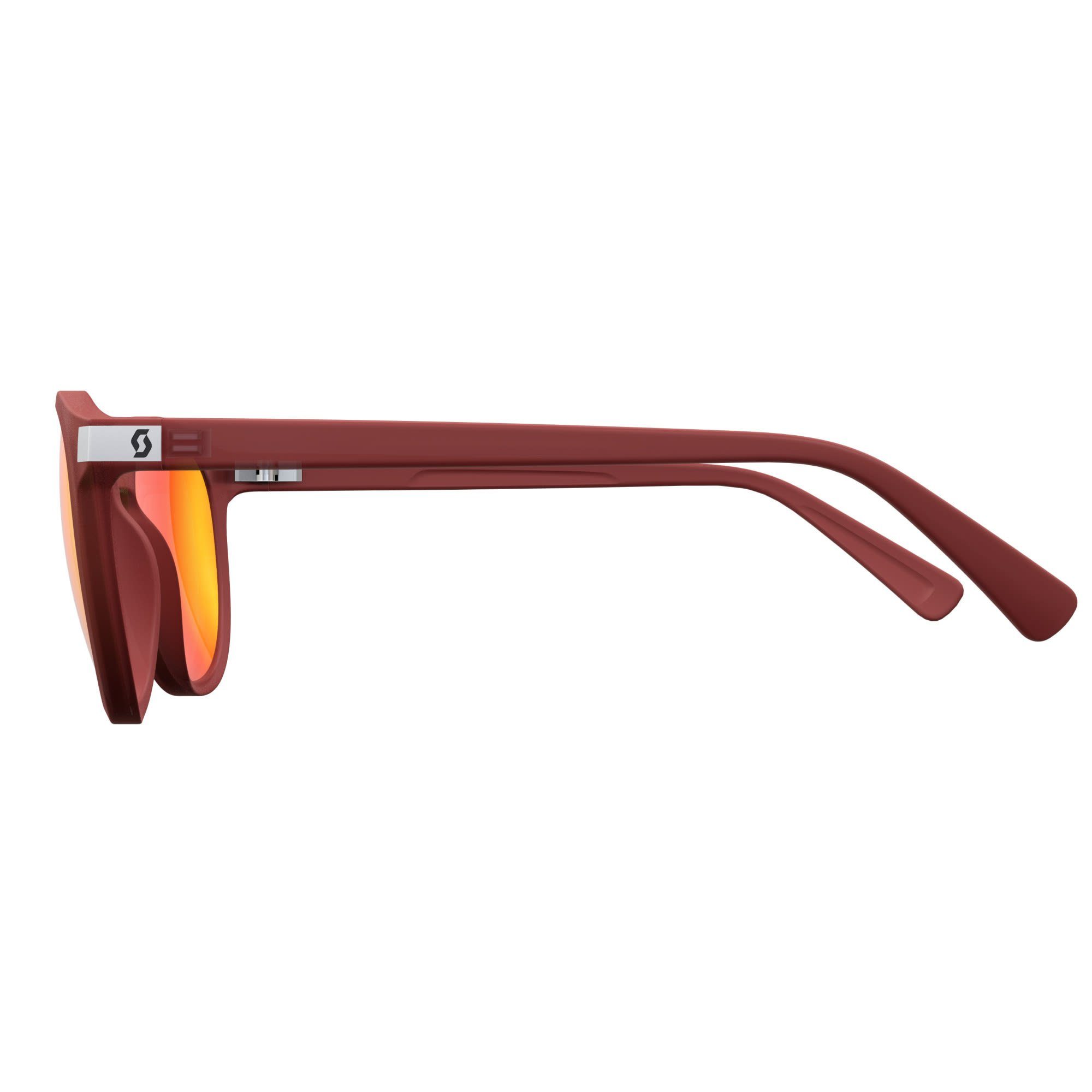 Scott Sonnenbrille Merlot - Sunglasses Red Red Eco Accessoires Chrome Riff Scott
