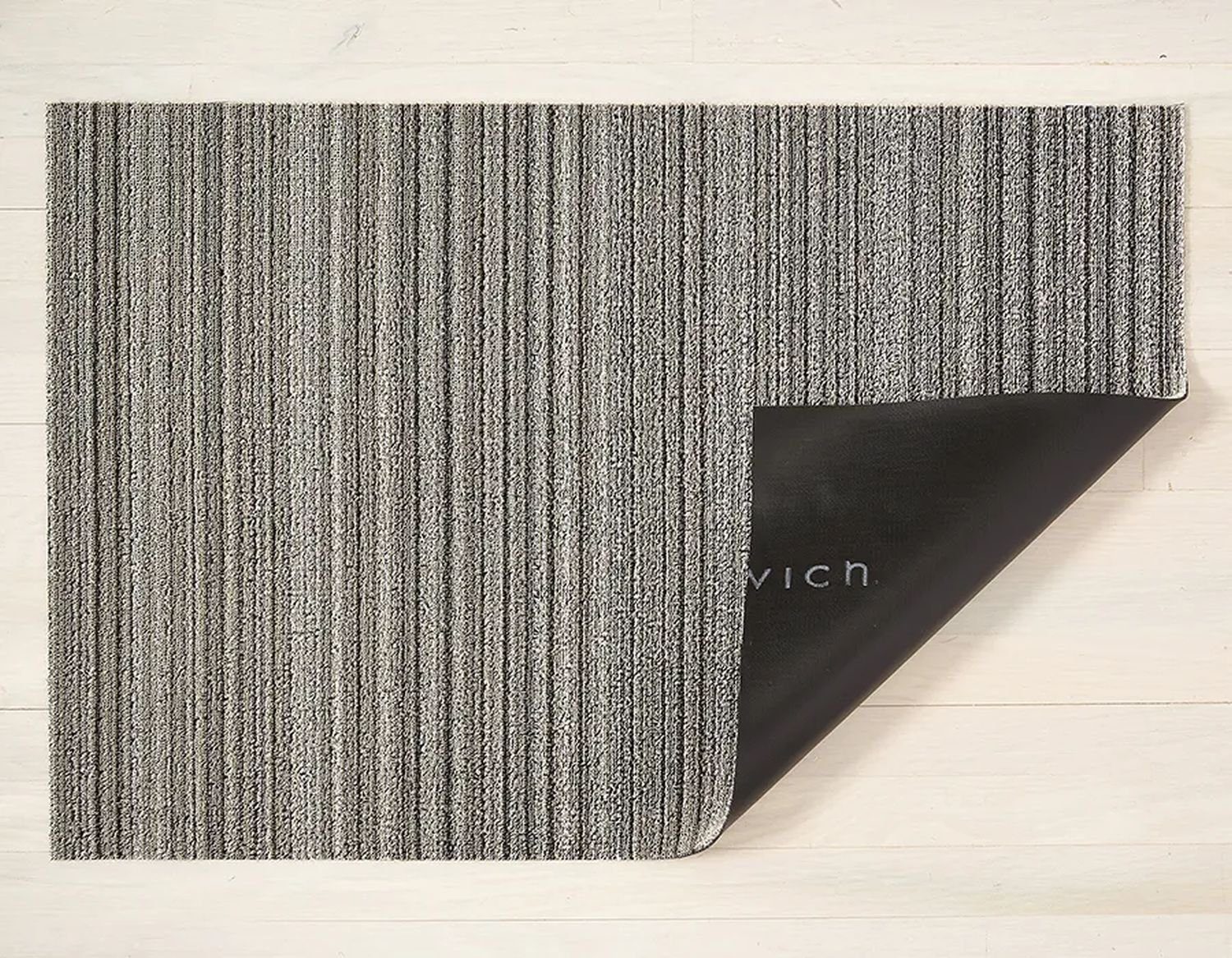 Fußmatte Skinny Stripe Birch 46 x 71 cm, Chilewich, rechteckig