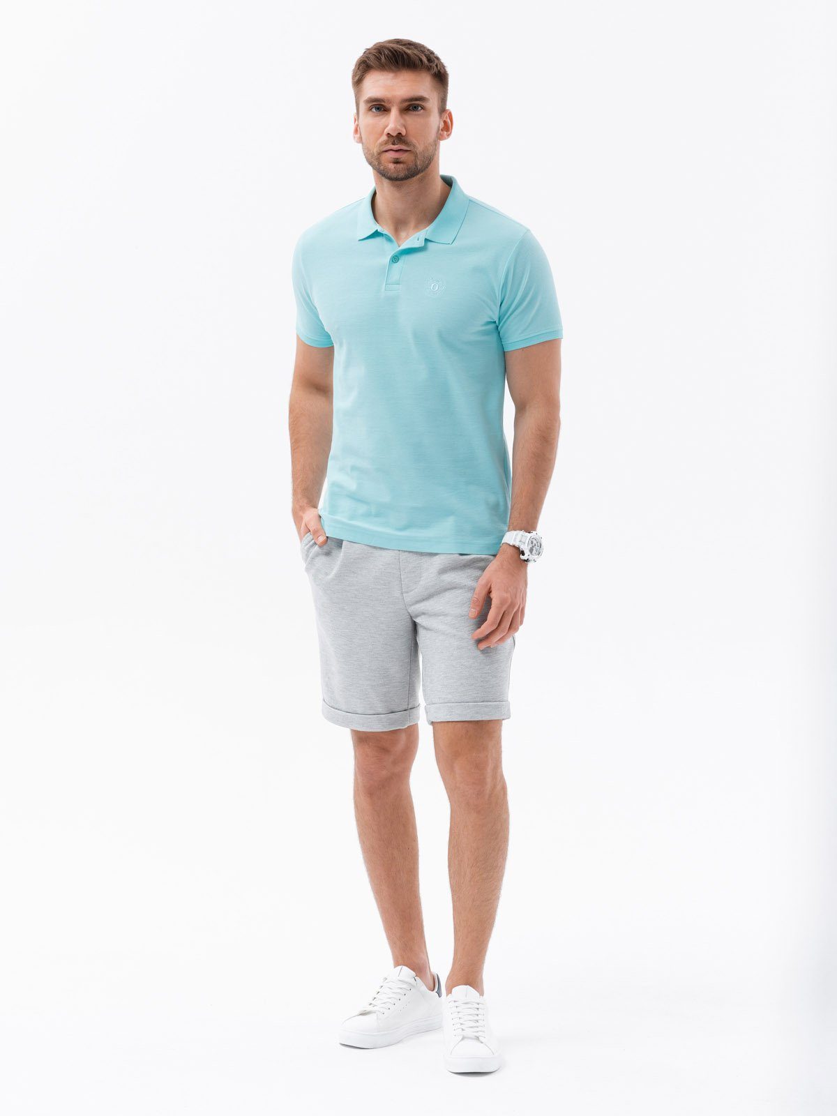 OMBRE Poloshirt Ombre Poloshirt aus Piqué-Strick günstig online kaufen