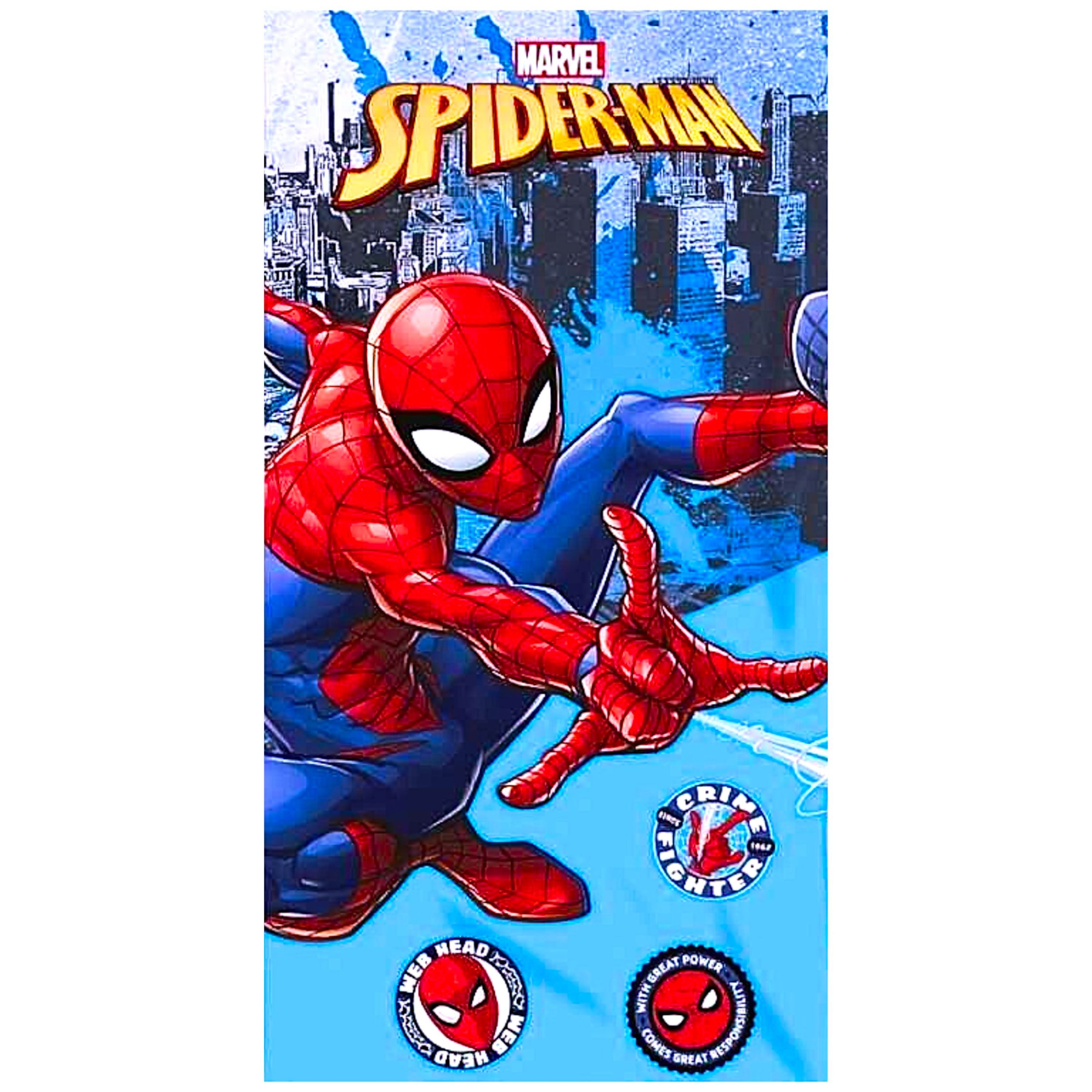 Spiderman Badetuch Marvel, Baumwolle, Kinder Strandtuch 70 x 140 cm günstig online kaufen