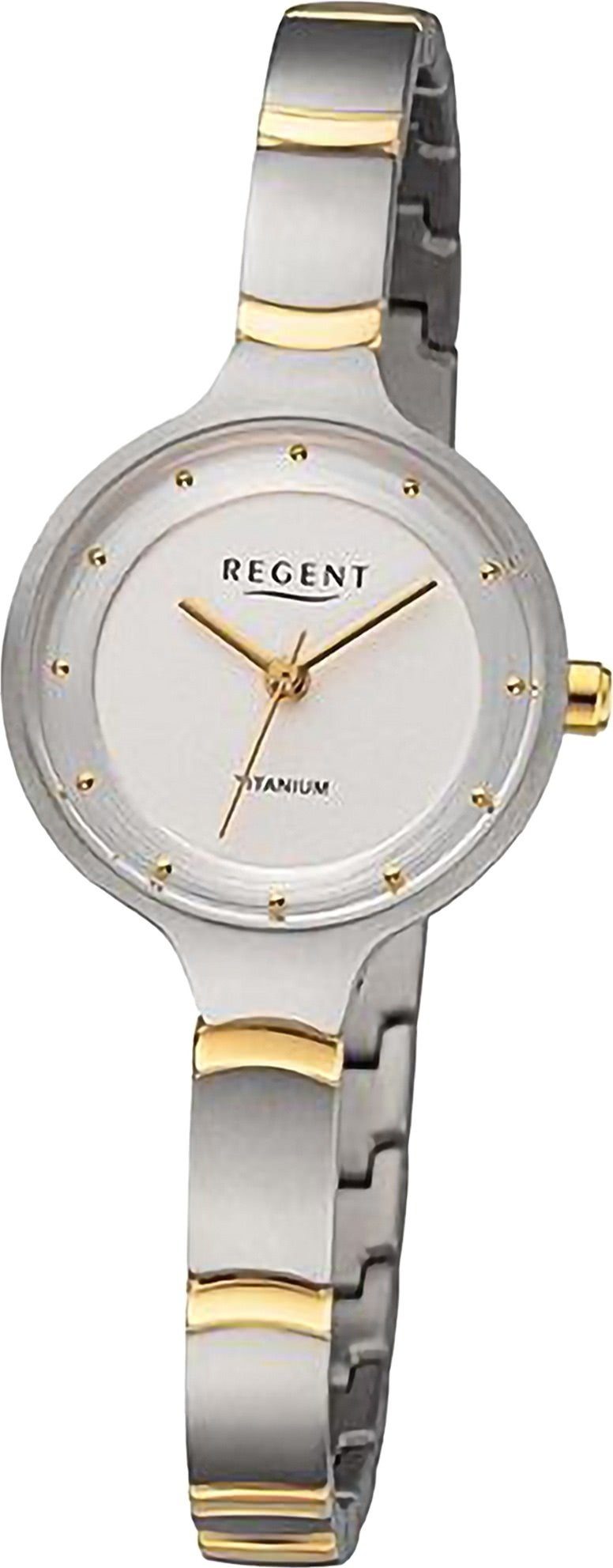Quarzuhr Regent Damen Armbanduhr Analog