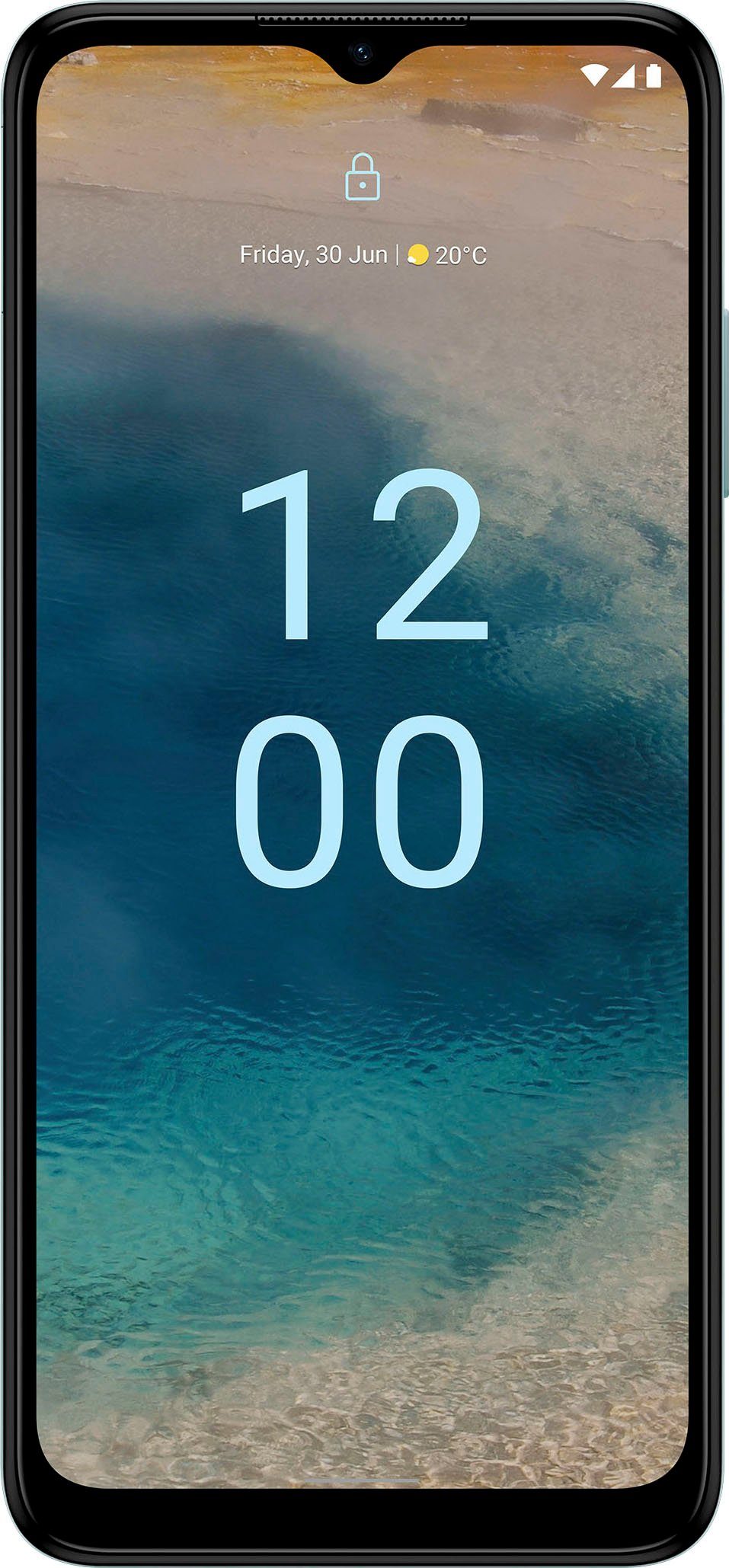 Nokia G22 Smartphone (16,56 cm/6,52 Zoll, 64 GB Speicherplatz, 50 MP Kamera) Lagoon Blue
