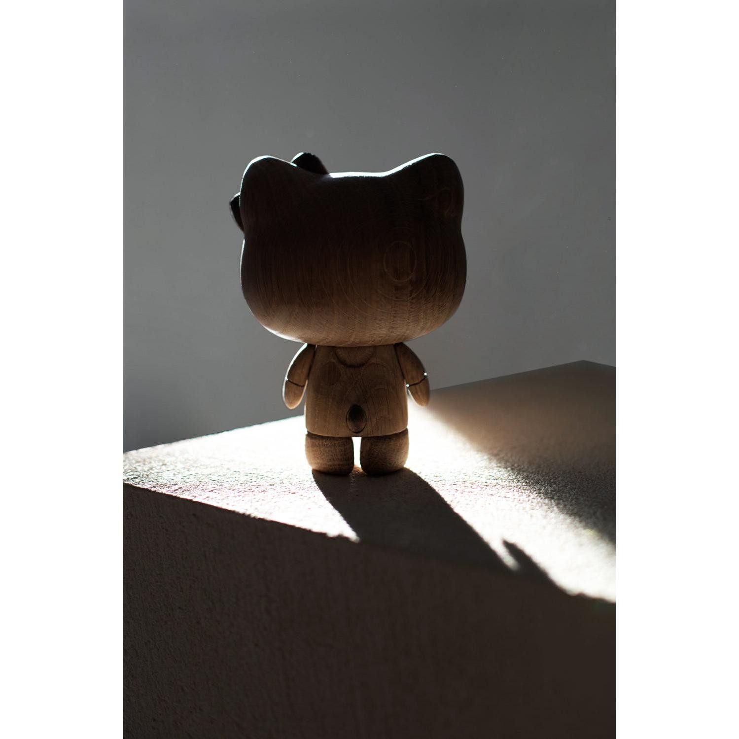 Boyhood Skulptur boyhood Holzskulptur Hello Kitty Oak Klein (10cm) günstig online kaufen