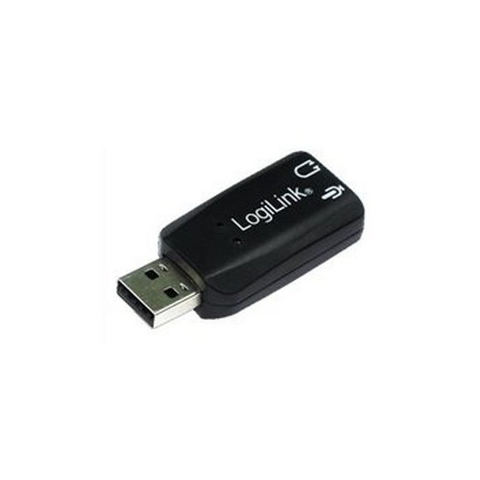LogiLink LogiLink UA0053 USB Soundkarte mit Virtual 3 D Soundeffect Soundkarte