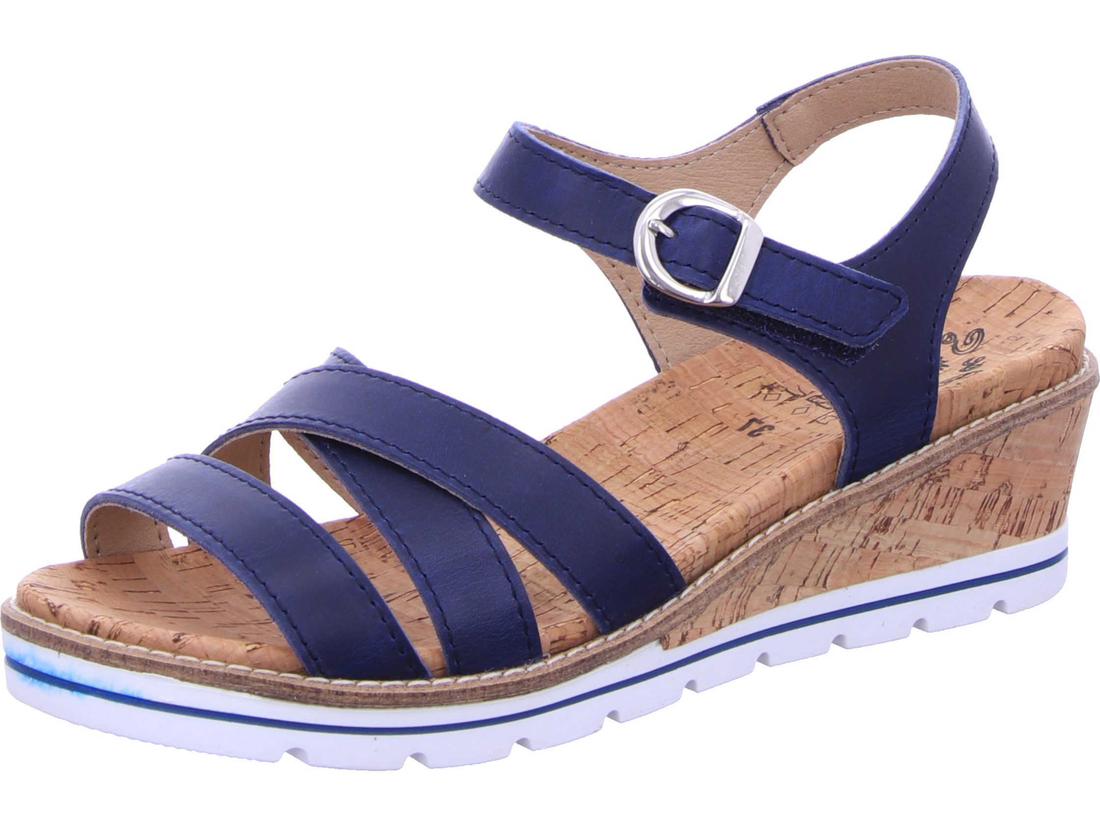 Aco Klara 01 Keilsandalette echtes Leder