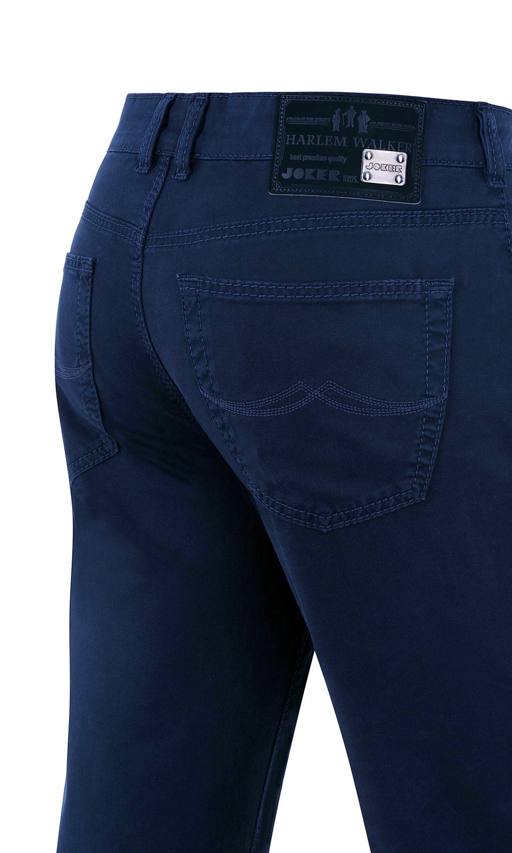 Stretch marine Gabardine 5-Pocket-Jeans 1313600 Walker Joker