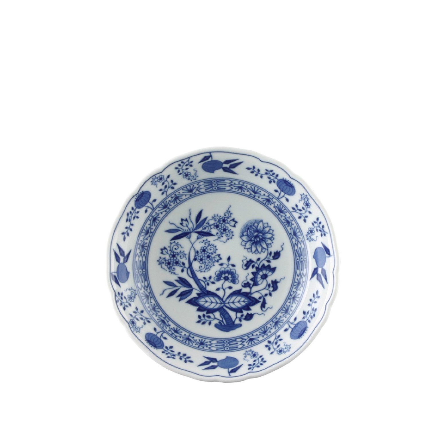 Hutschenreuther Salatteller Hutschenreuther Blau Zwiebelmuster Salatteller, Porzellan