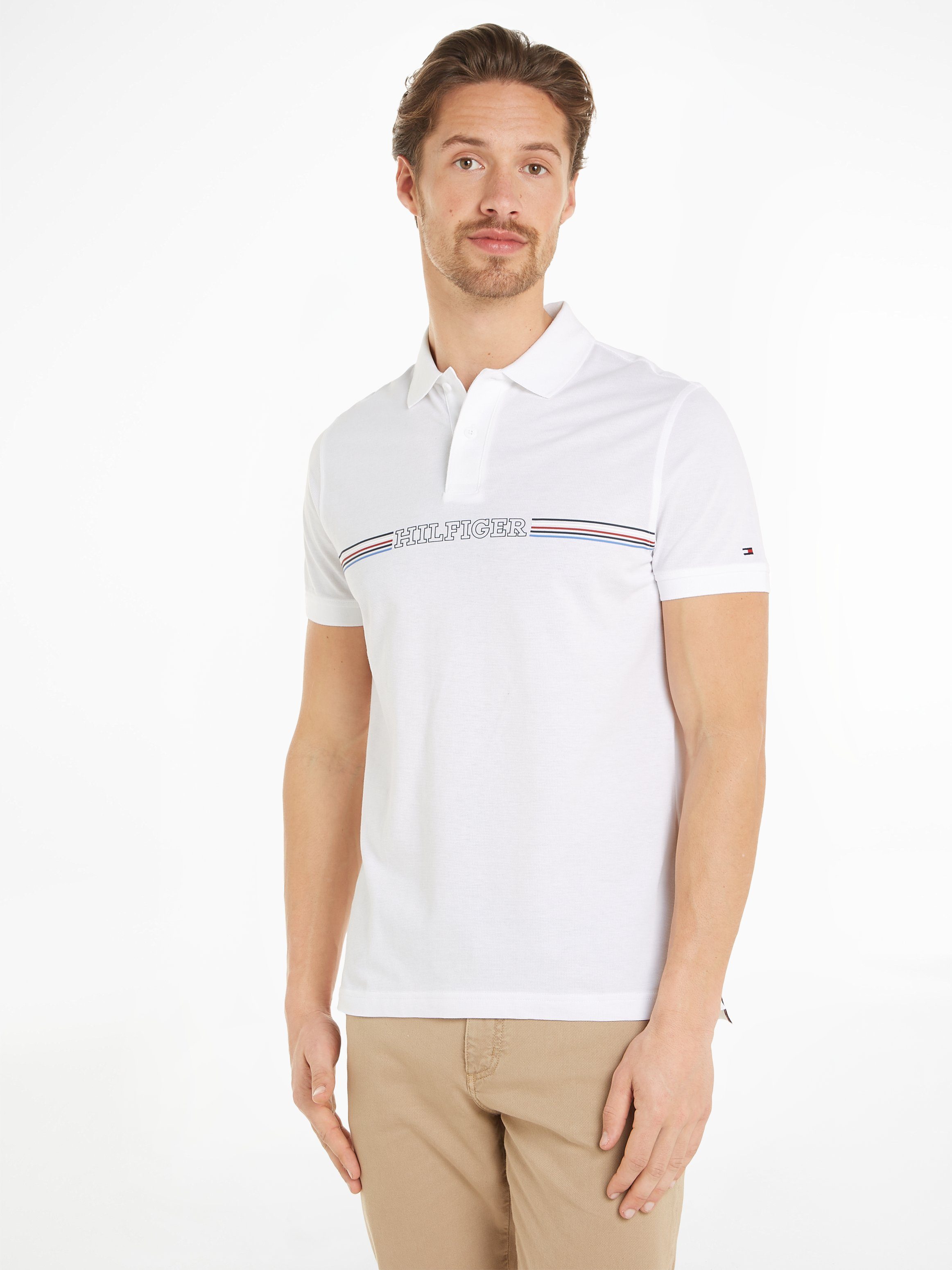 Tommy Hilfiger Poloshirt STRIPE CHEST REG POLO