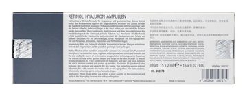 Natura Balance Gesichtspflege 15x 2ml Retinol Hyaluron Ampullen Hyaluronsäure B5 Vitamin A