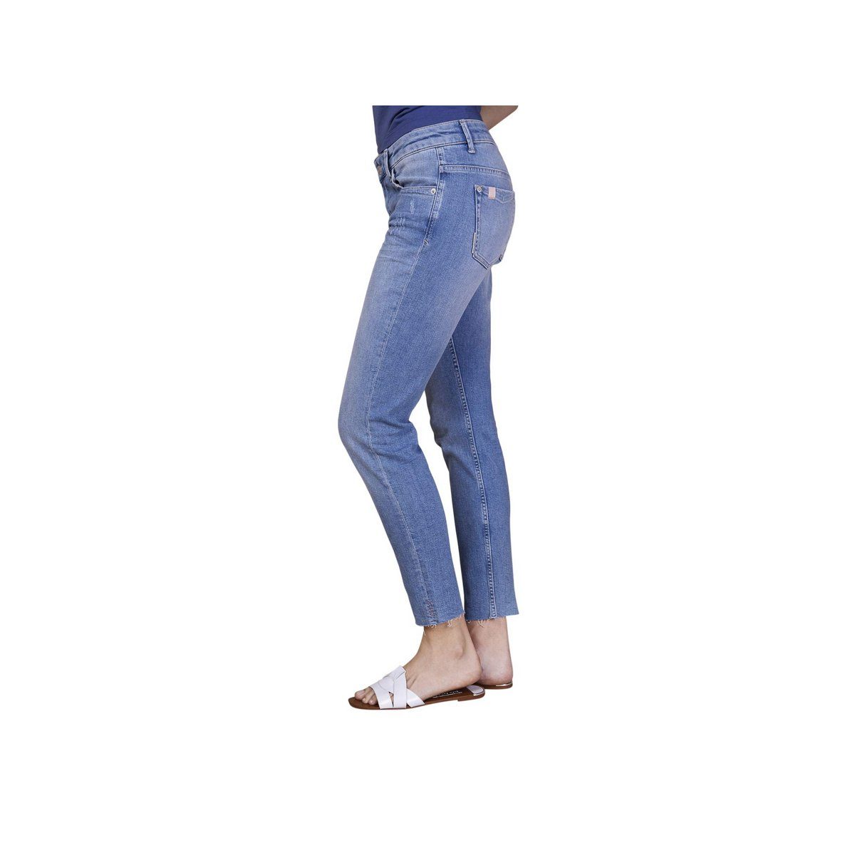 Skinny-fit-Jeans FIRE uni BLUE (1-tlg) regular