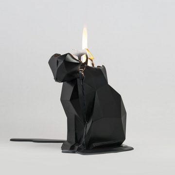 54Celsius Duftkerze PyroPet KISA CANDLE Designer Kerze mit Metallskelett einer Katze