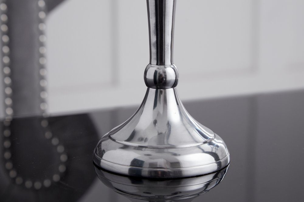riess-ambiente Kerzenständer MODERN BAROCK 41cm silber, Metall · Kerzenhalter · Deko · Barock-Design – Bild 5 von 5