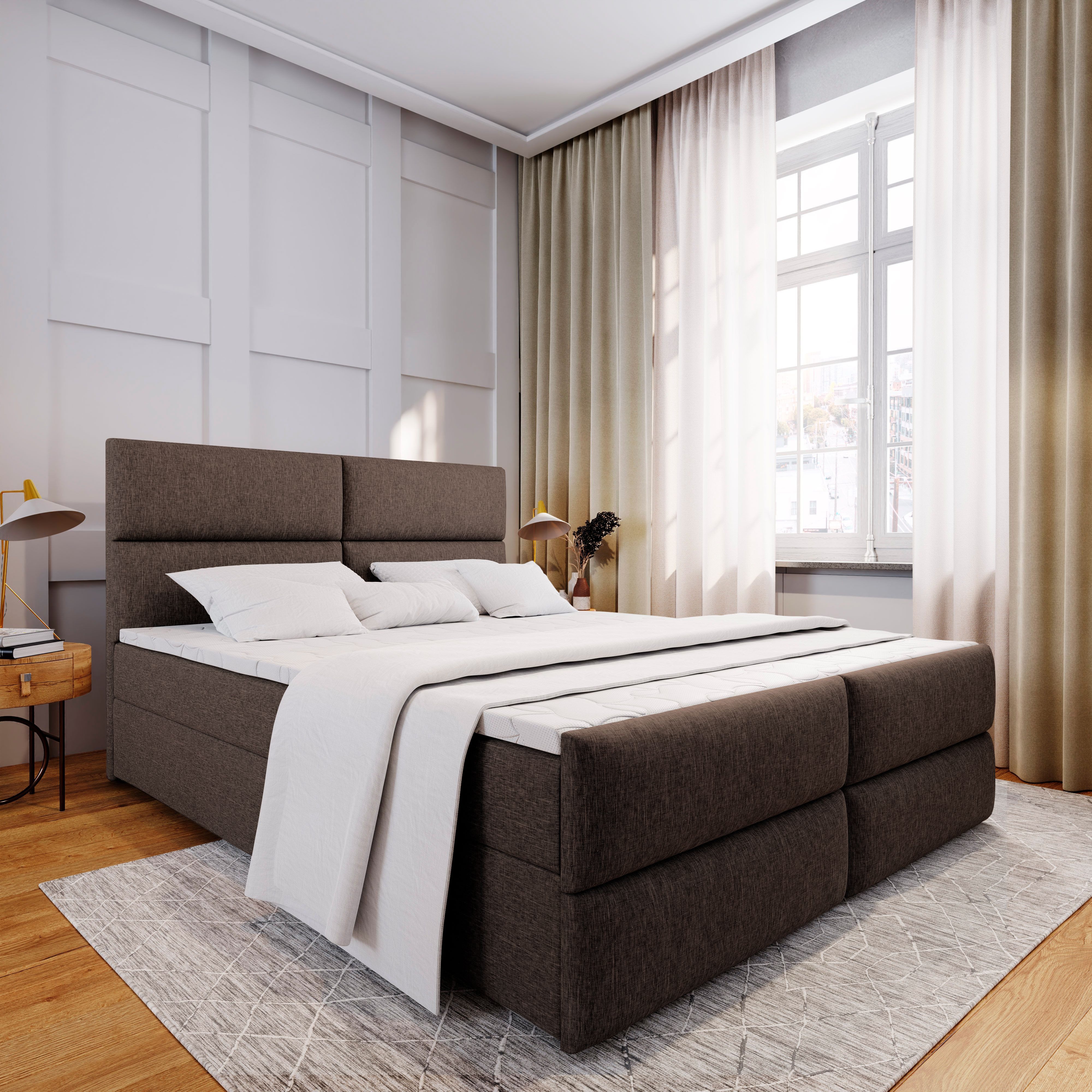 Masseno Boxbett MULEN 180x200 cm mit günstig online kaufen