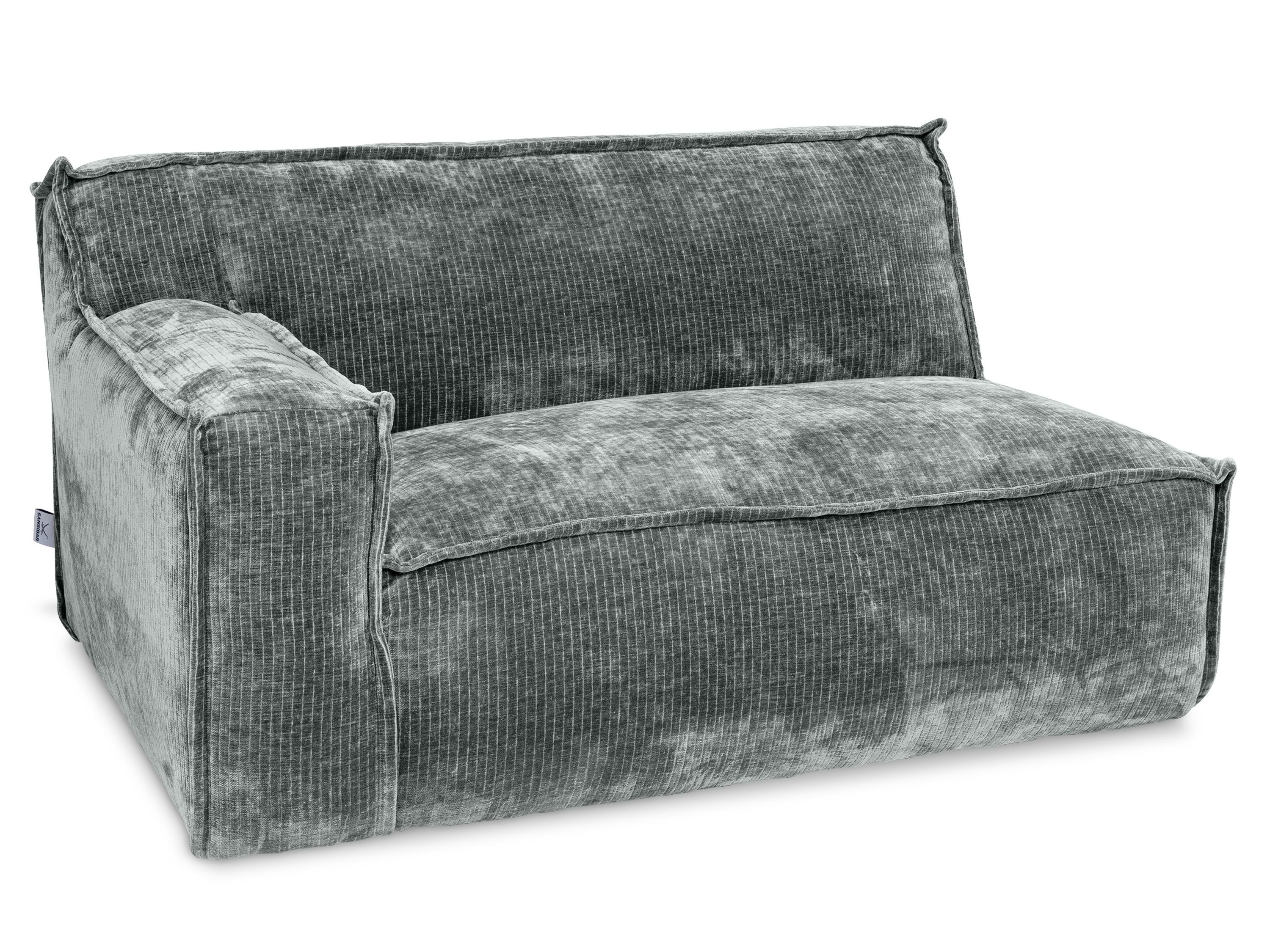 SANSIBAR Living Sofa Sitzelement, Sitzelement SANSIBAR RANTUM (BHT 145x79x110 cm) BHT 145x79x110 cm grau
