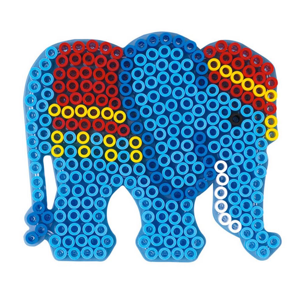 Thumbnail - Hama Bügelperlen Hama Maxi-Stiftplatte Elefant, transparent
