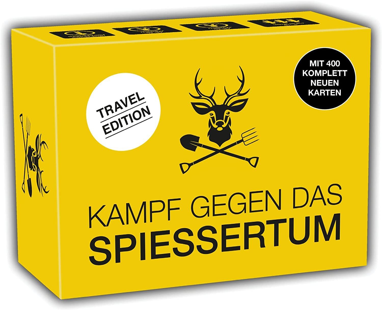 Kampfhummel Spiel, KAMPFHUMMEL Kampf gegen das Spiessertum – Travel Edition - 400 Karten
