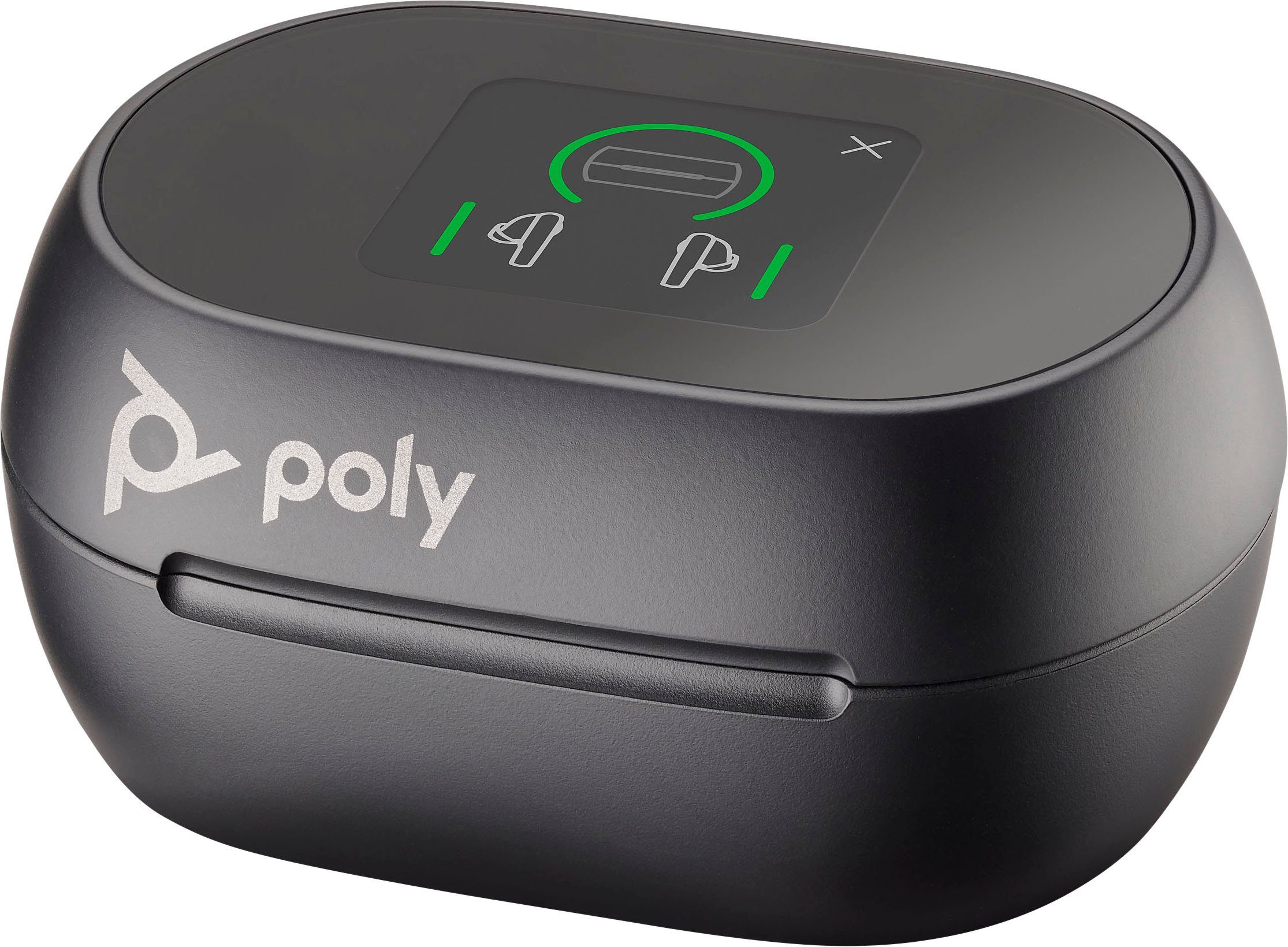 Free Voyager Poly wireless Cancelling Noise 60+ USB-C/A) UC In-Ear-Kopfhörer (ANC), (Active