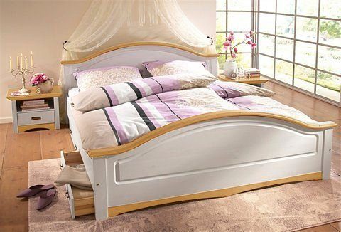 OTTO home Massivholzbett Konrad, hohe Belastbarkeit! FSC® zertifiziertes Massivholz (Breite/Belastbarkeit 180cm/220 KG, 140cm/180 KG), aus massivem Kiefernholz, – Bild 5 von 5