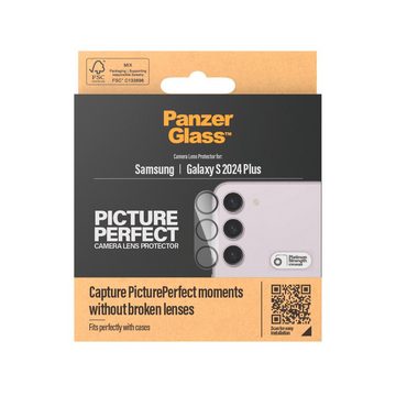 PanzerGlass PicturePerfect Camera Lens Protector für Samsung Galaxy S24+, Kameraschutzglas, Lens Cover, stoßfest, kratzbeständig