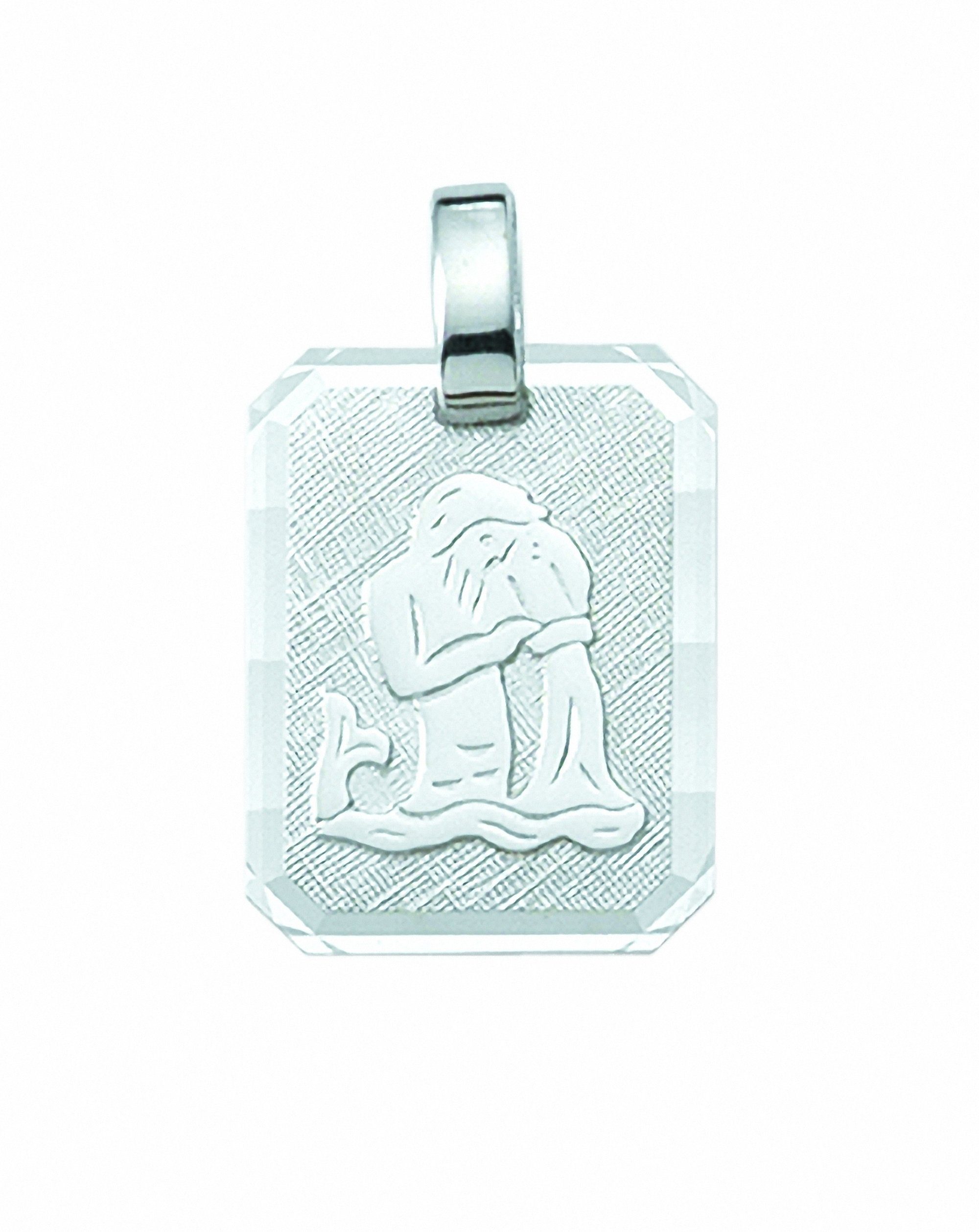 Adelia´s Kette mit Anhänger - Anhänger Schmuckset Halskette 925 Wassermann, mit Silber Sternzeichen Set