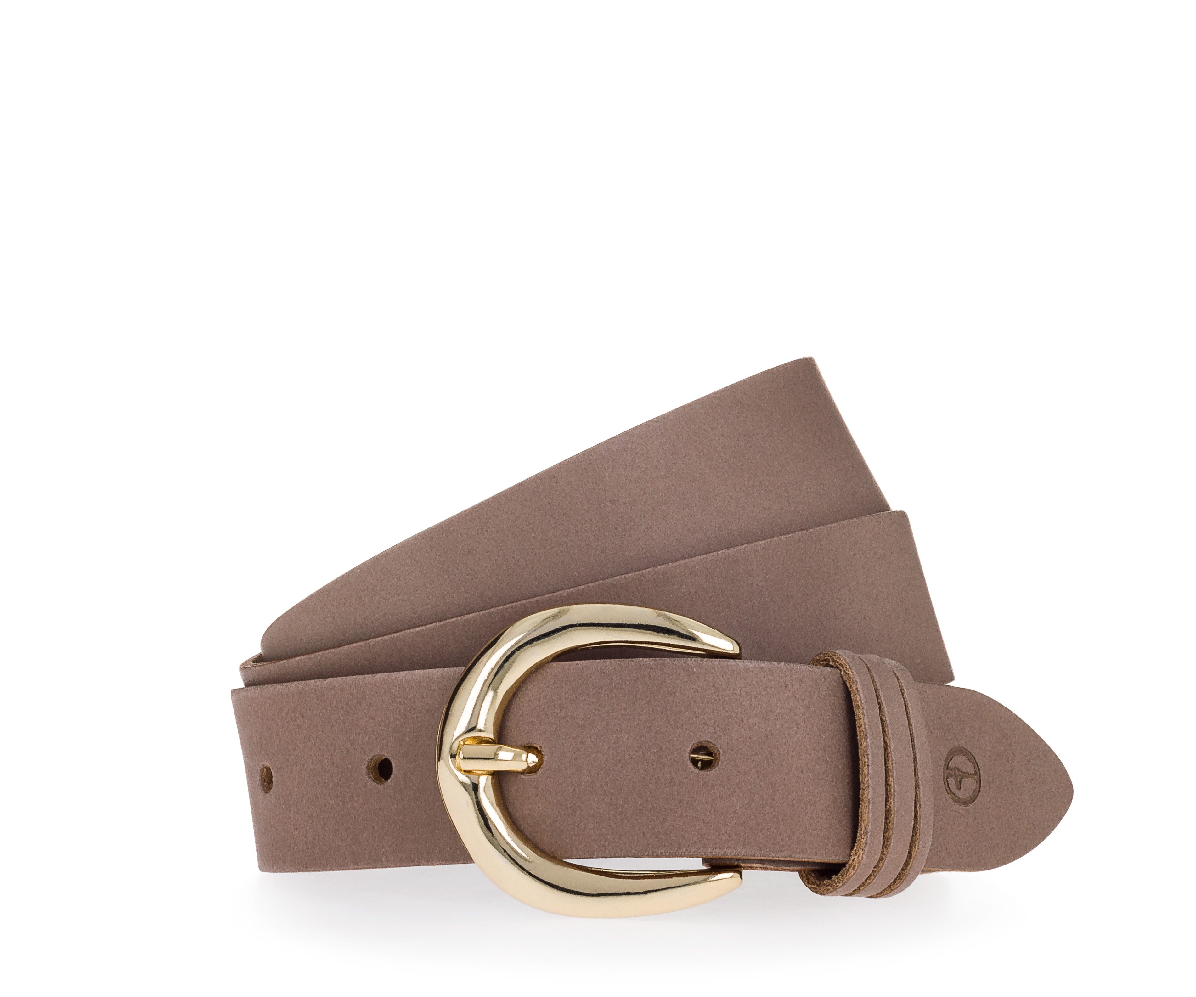 Tamaris Ledergürtel 3cm breit, schlichte Dornschnalle in Gold, dezentes Mar günstig online kaufen