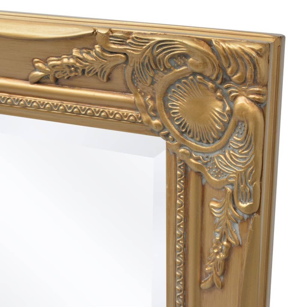 Golden 100x50 cm (1-St) vidaXL Wandspiegel Barock-Stil | Spiegel Gold Gold im