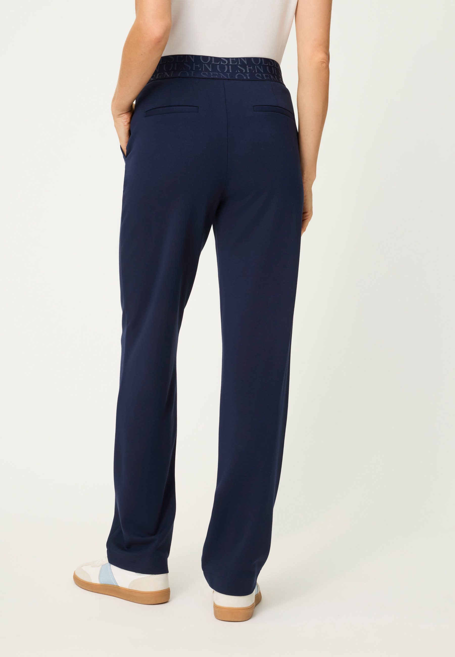 Olsen Bundfaltenhose Mona Straight