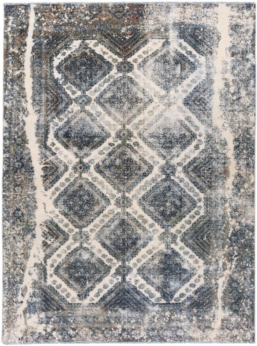 Orientteppich Vintage 207x275 Handgeknüpfter Moderner Orientteppich / Perserteppich, Nain Trading, rechteckig, Höhe: 5 mm