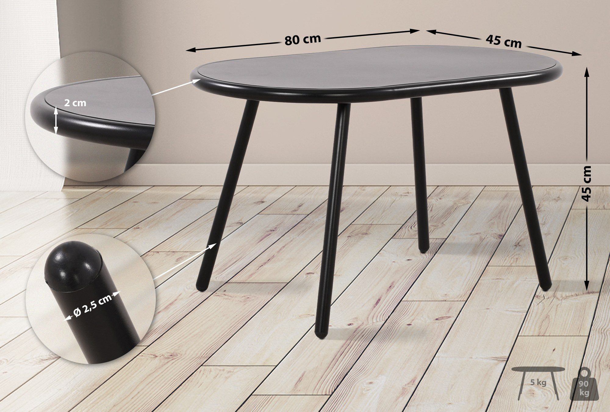 CLP Couchtisch Velva, Loungetisch wetterbeständig und günstig online kaufen