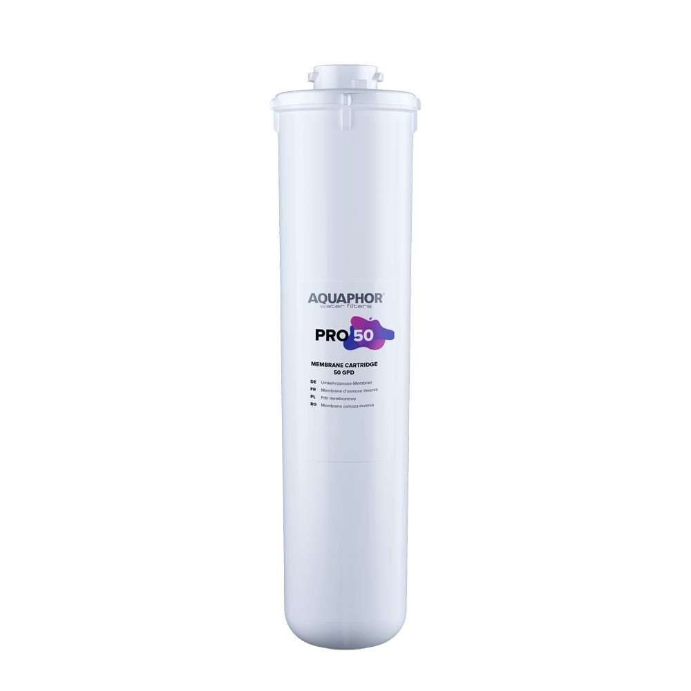 AQUAPHOR Wasserfilter PRO 50 Membrane Membranfilter 50 GPD, Zubehör für Umkehrosmose-Systeme DWM 101S/ 7,8 Liter pro Stunde, /Ersetzt Membran-Filter RO 50S Aquaphor