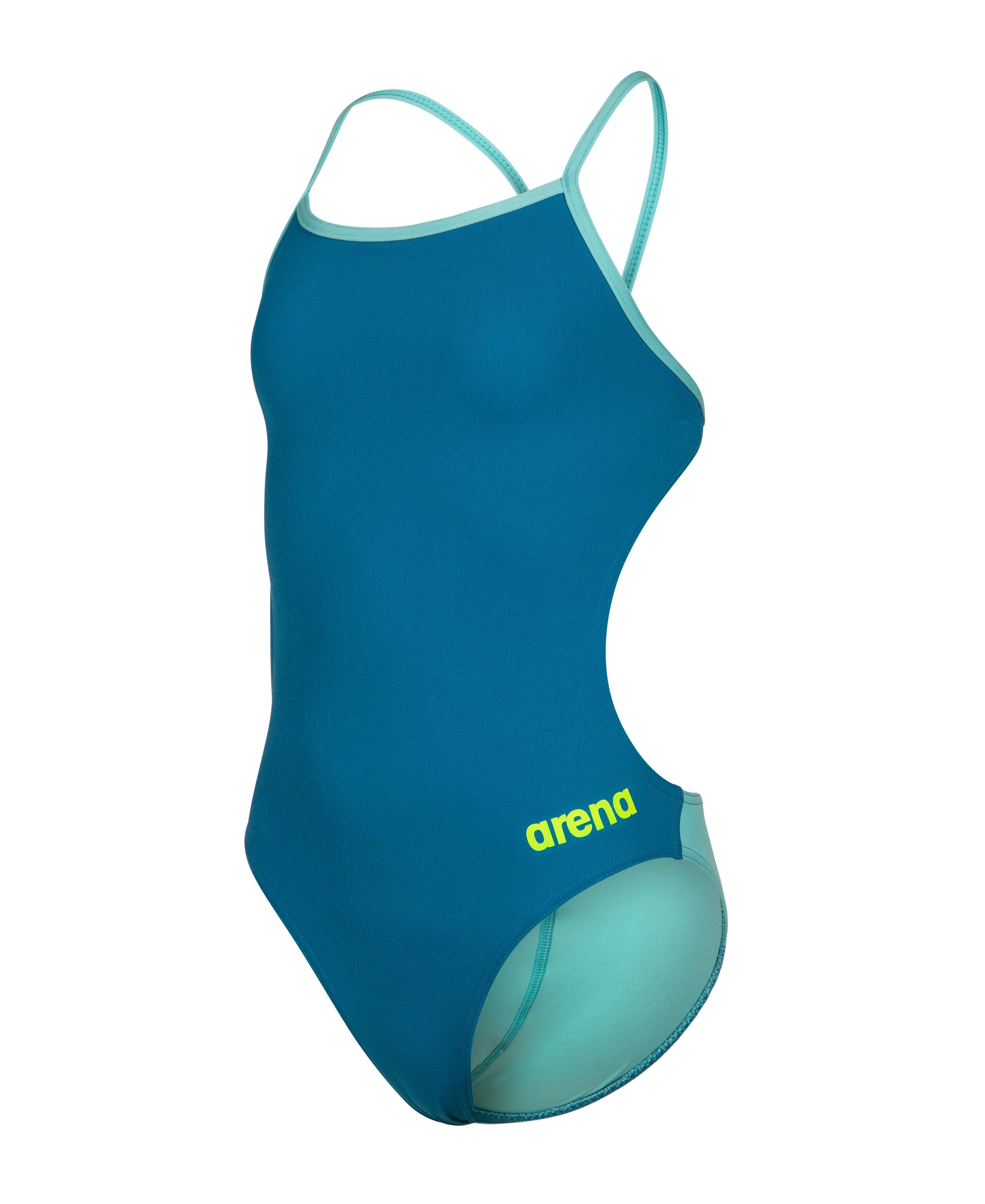 Arena Badeanzug GIRL'S TEAM SWIMSUIT CHALLENGE SOLID