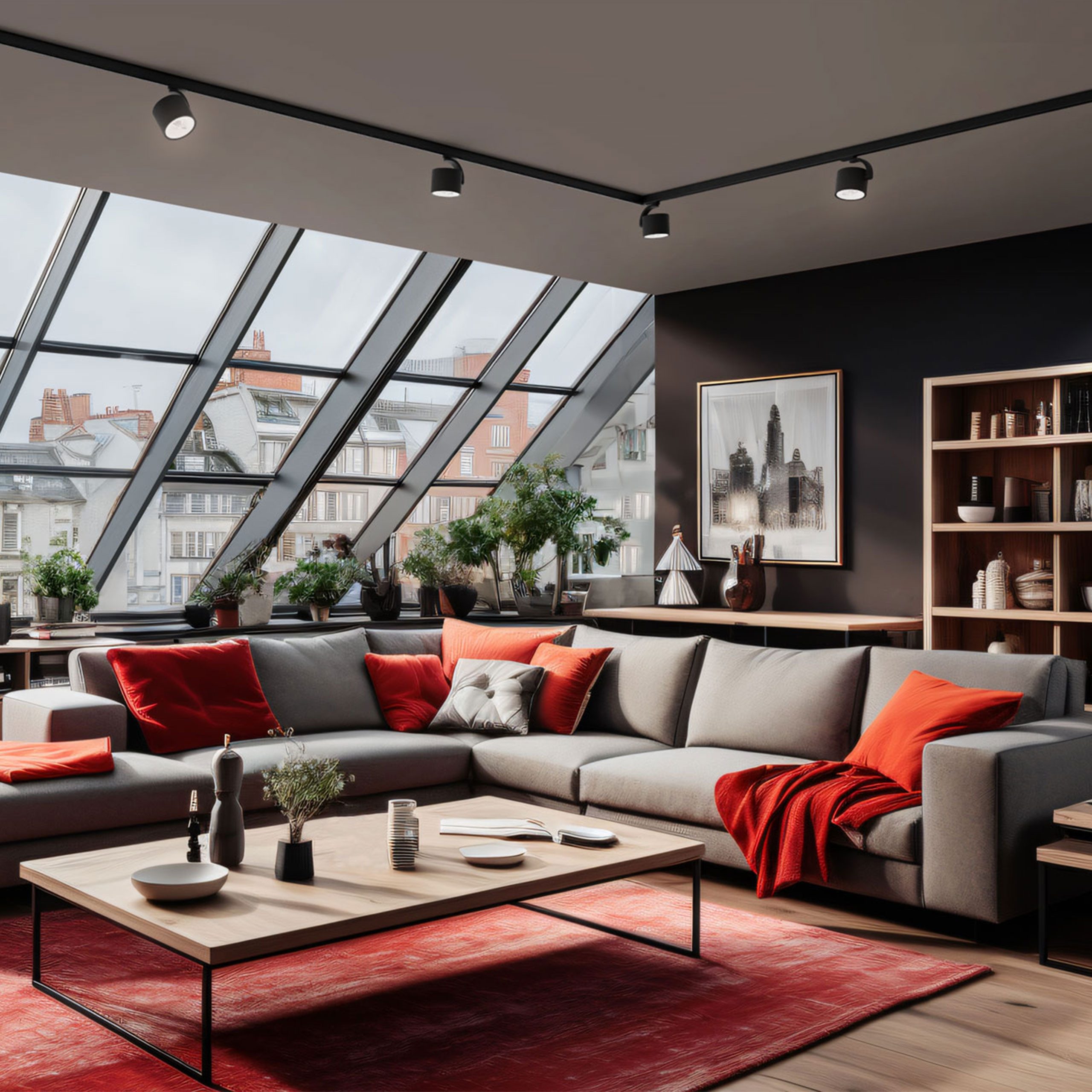 Schienensystem-Leuchten 3-Phasen Stromschienenstrahler AR111 GU10 Spot IP20 max. 25W schwarz