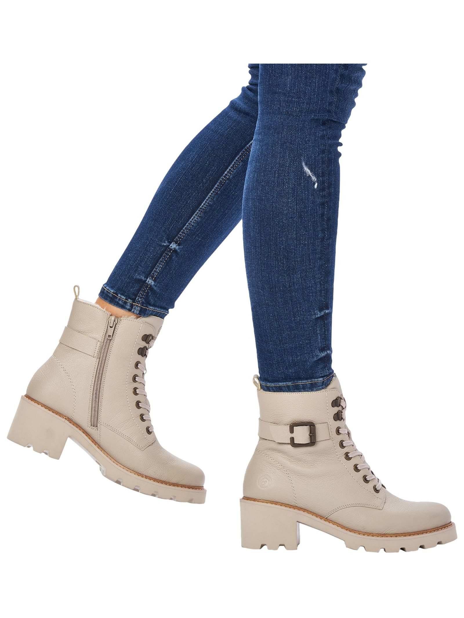 Remonte Remonte Stiefelette Glattleder Schnürstiefelette