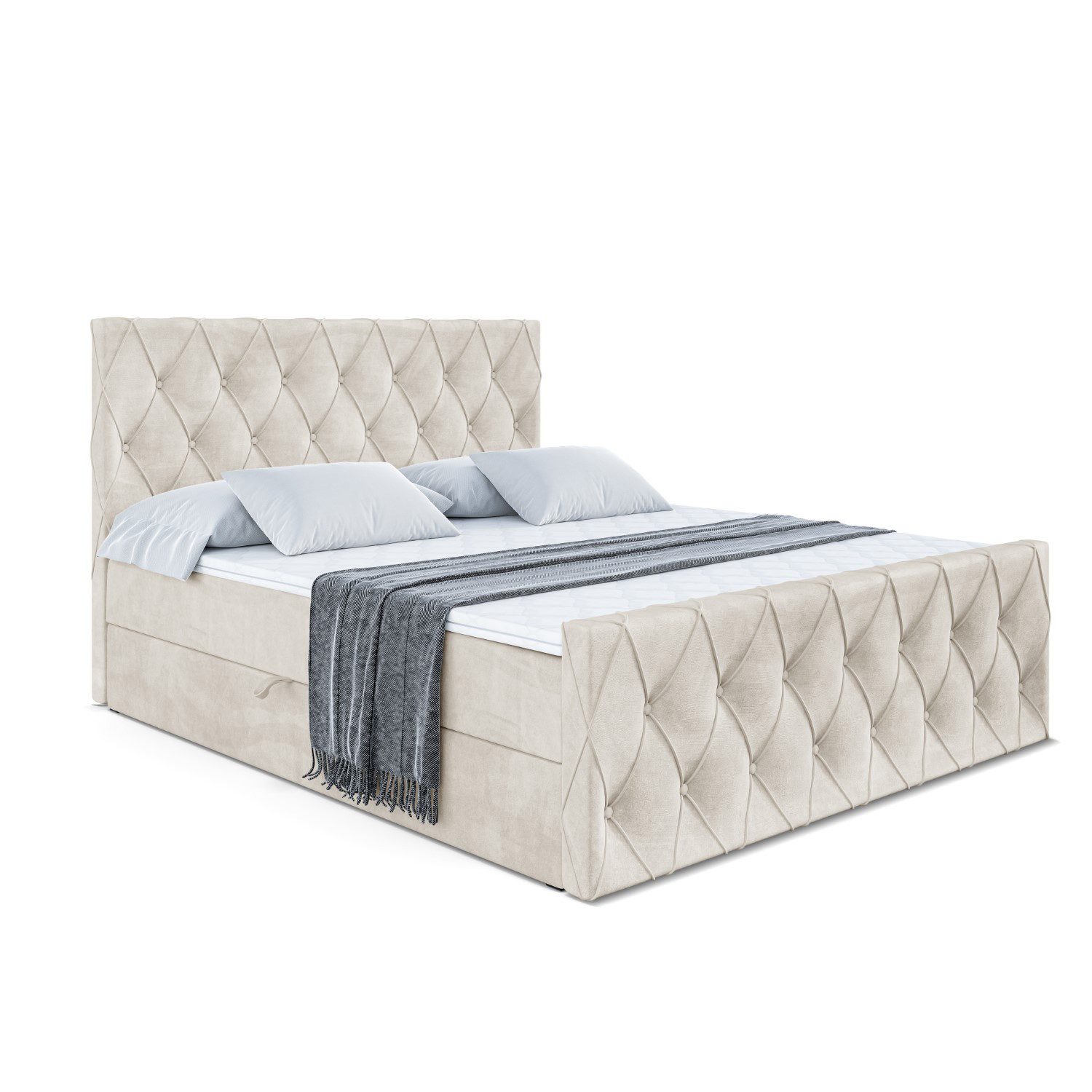 ALTDECOR Boxbett AMAY (mit Matratze Lattenrost günstig online kaufen