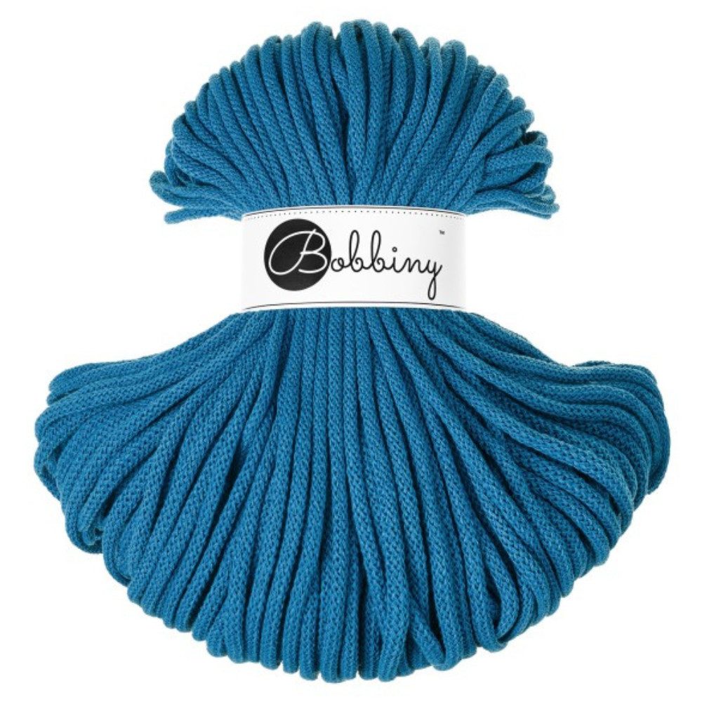 Bobbiny Bobbiny 5 mm Premium Flechtkordel 100 m Häkelwolle, 100 m (Baumwoll-Kordel - ideal für Häkel- und Makramee-Projekte), 500 g