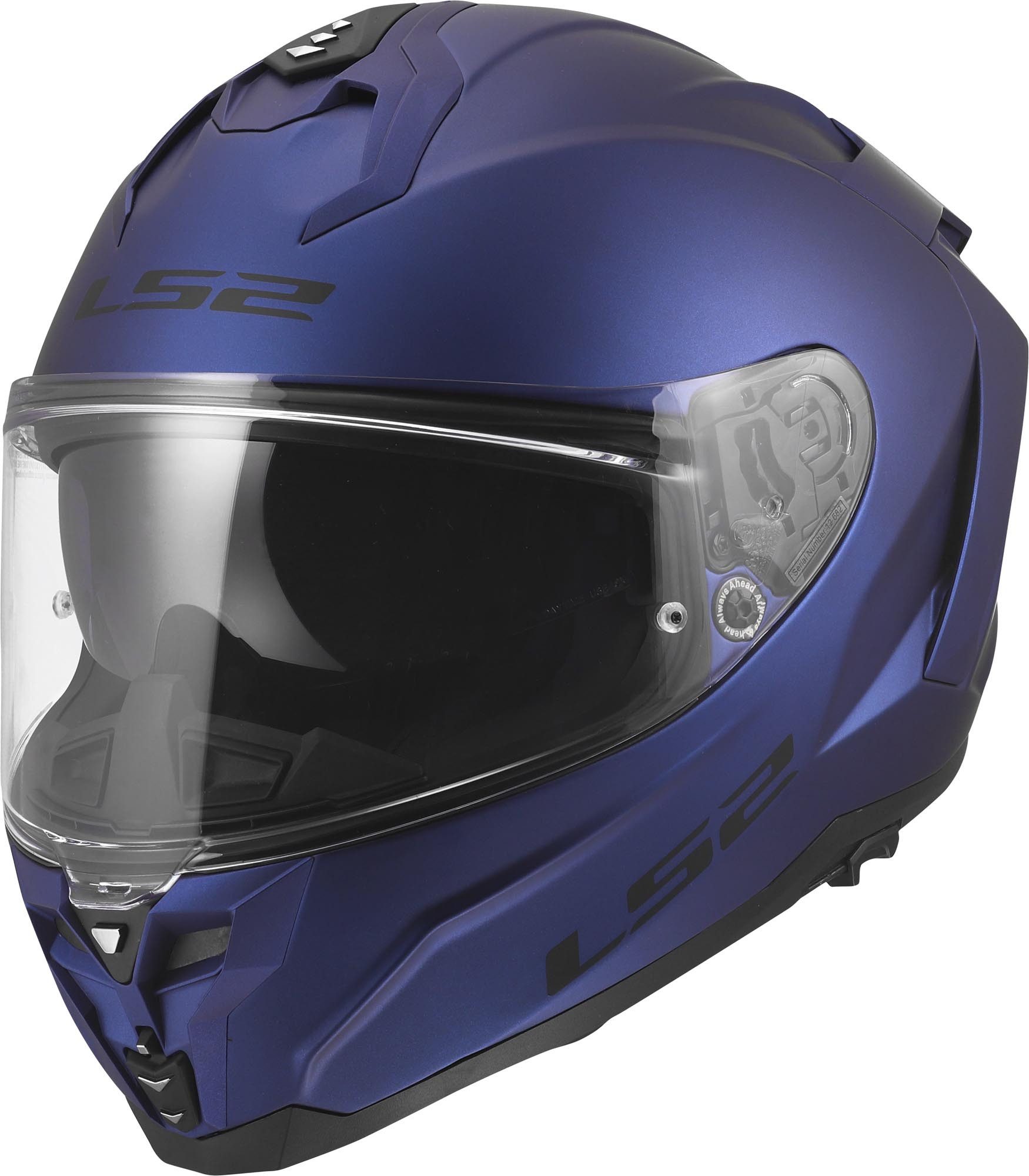 LS2 Motorradhelm FF817 Challenger II Helm, Pinlockscheibe Enthalten
