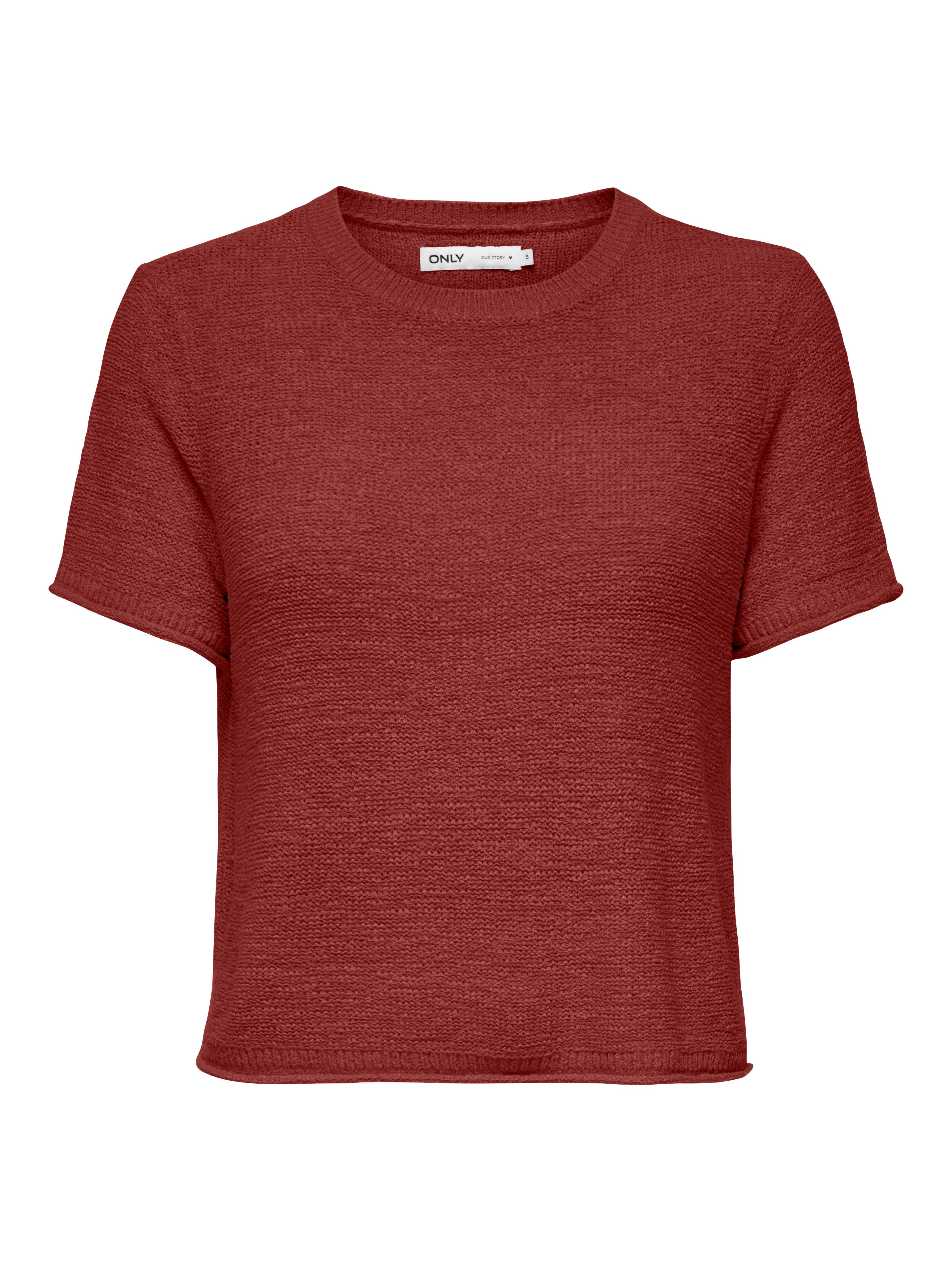 ONLY Kurzarmpullover ONLSUNNY S/S PULLOVER NOOS KNT mit Strukturmuster günstig online kaufen