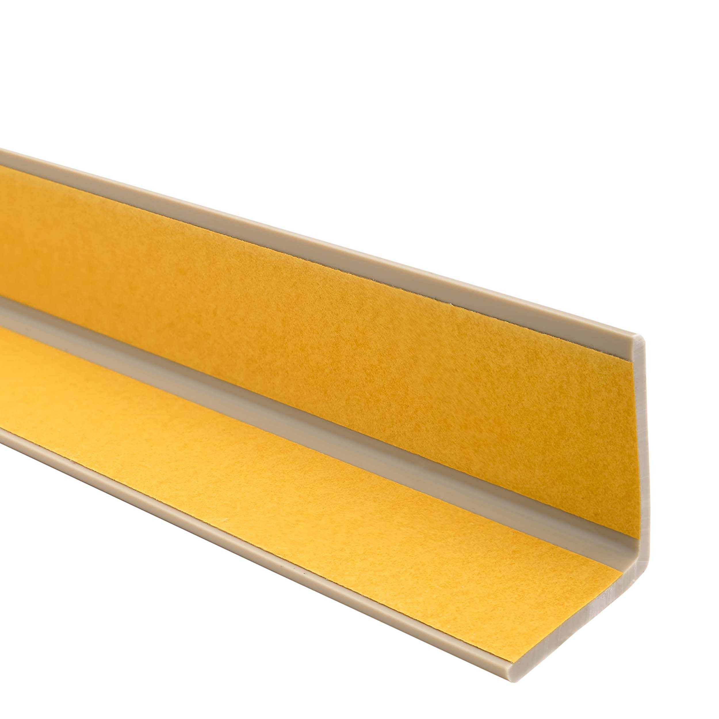 Quest Winkelprofil Kantenschutzprofil selbstklebend 27 x 27 mm (1-St), selbstklebend, 27 x 27 mm, 70 cm – Bild 4 von 5