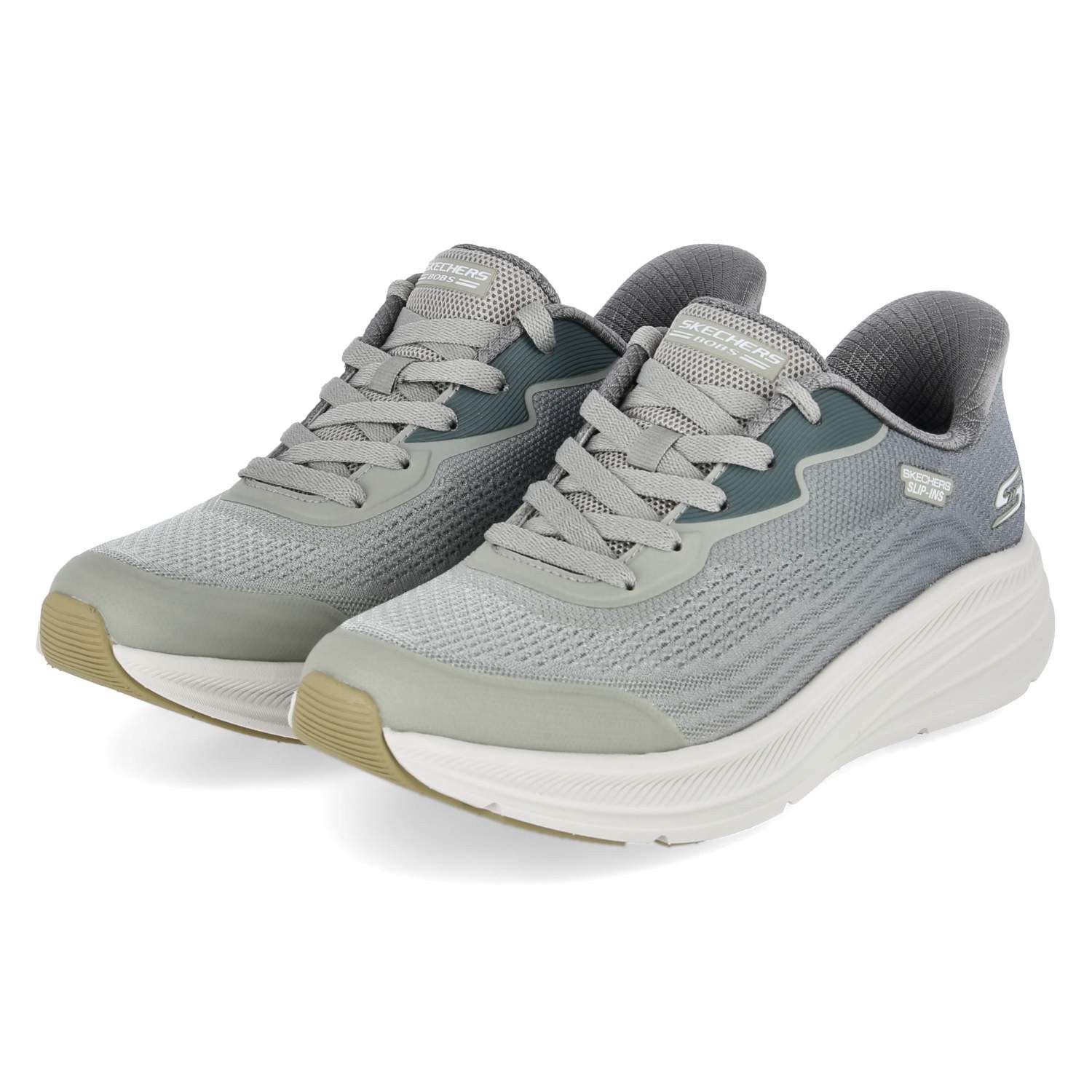 Skechers Skechers 117760 OLV Damen Textil & Synthetik green Schnürschuh