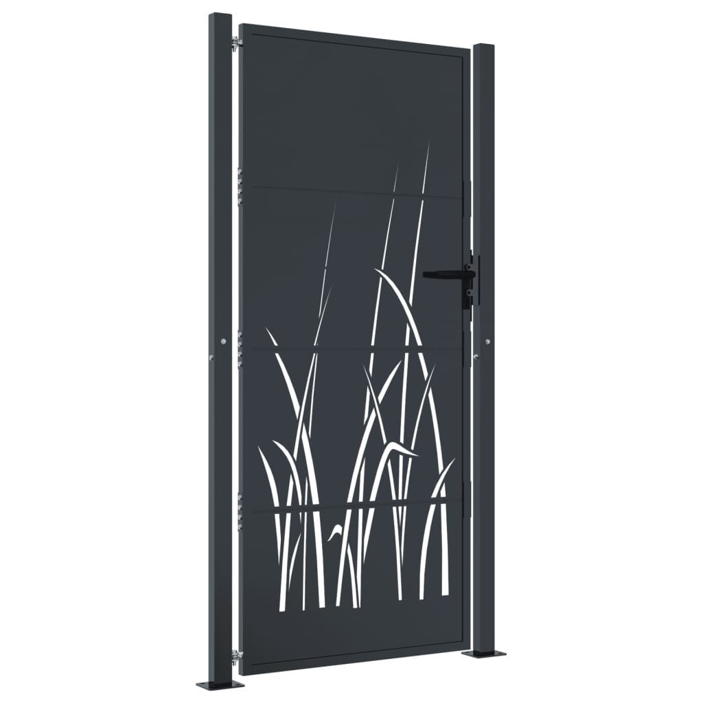 vidaXL Gartentor Gartentor Anthrazit 105x180 cm günstig online kaufen